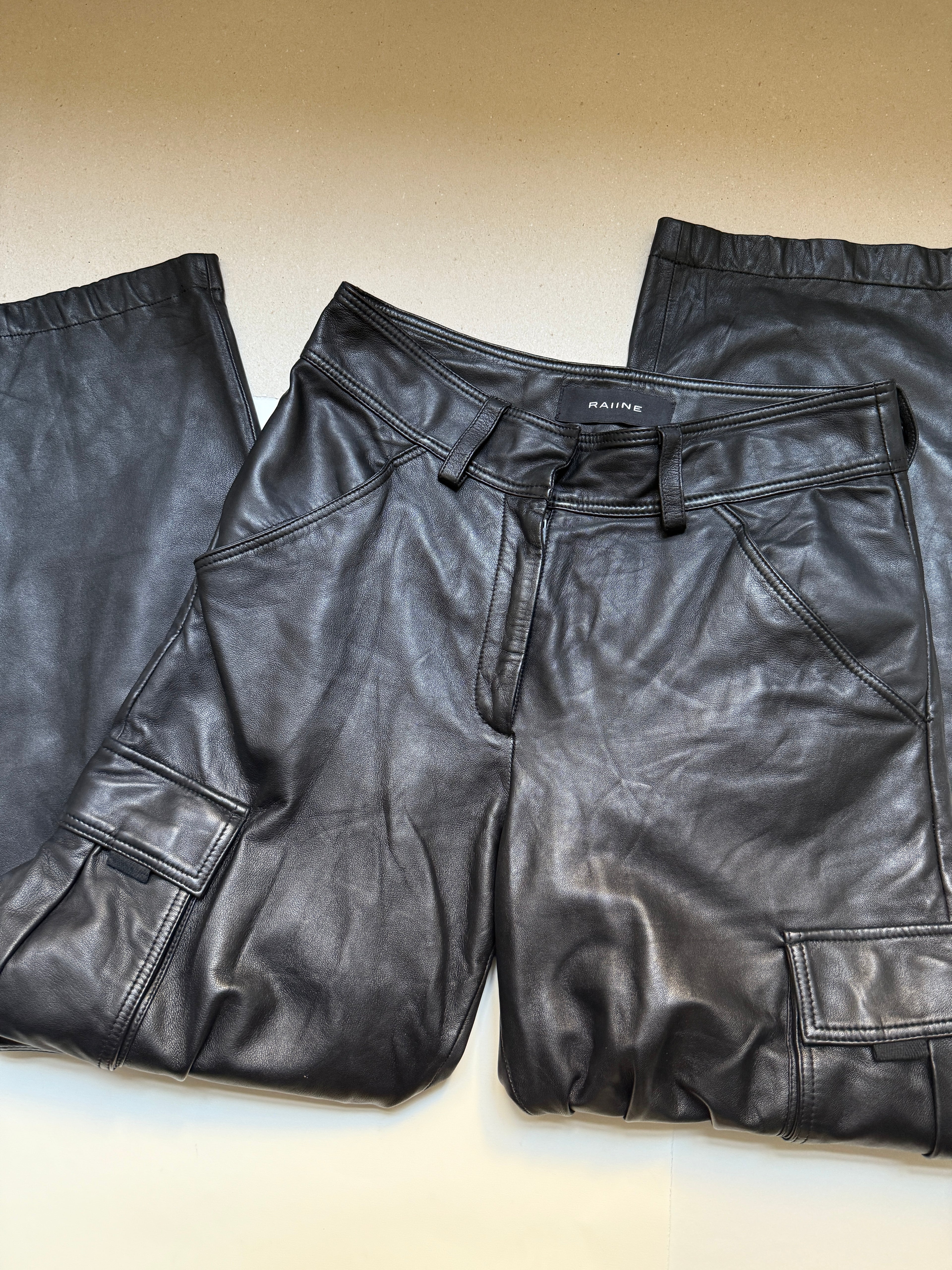 Raiine Læder Bukser