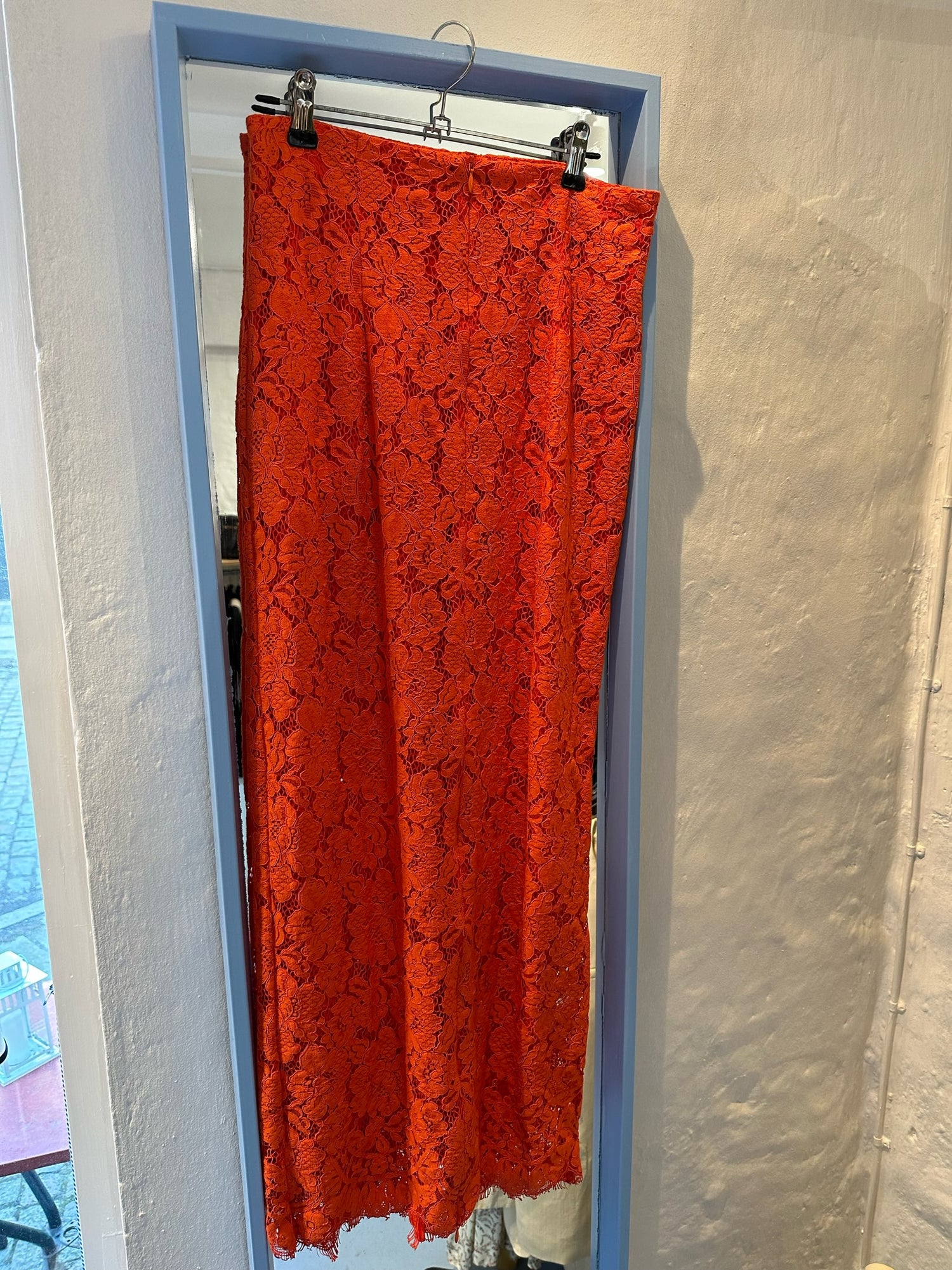 Ganni Orange Blondenederdel