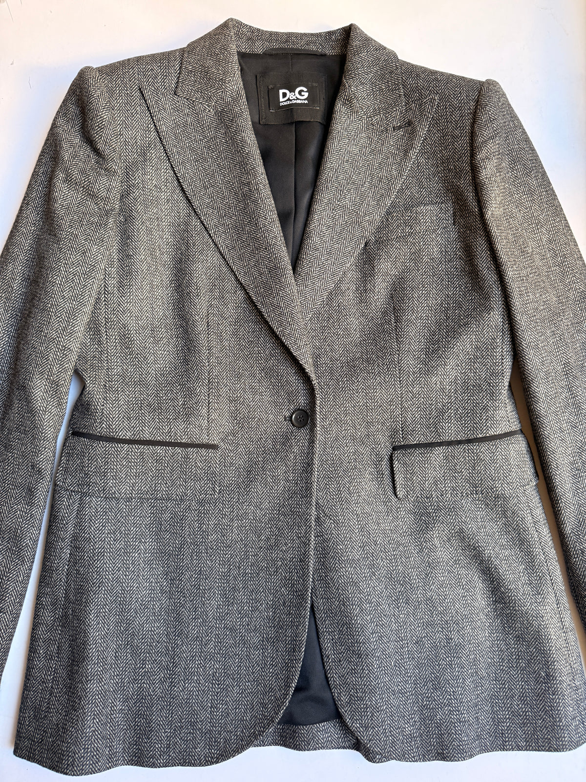Dolce & Gabbana / D&G Herringbone Blazer