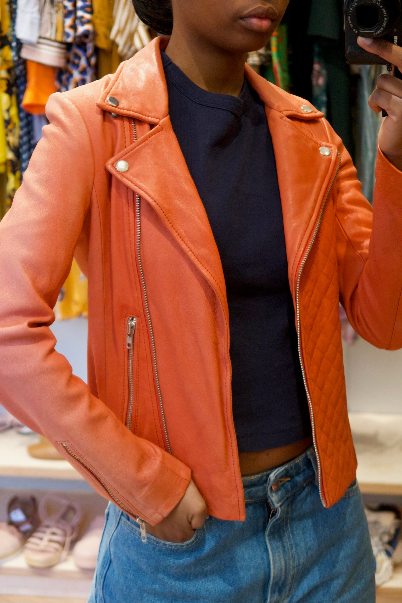 Maje Leather Jacket