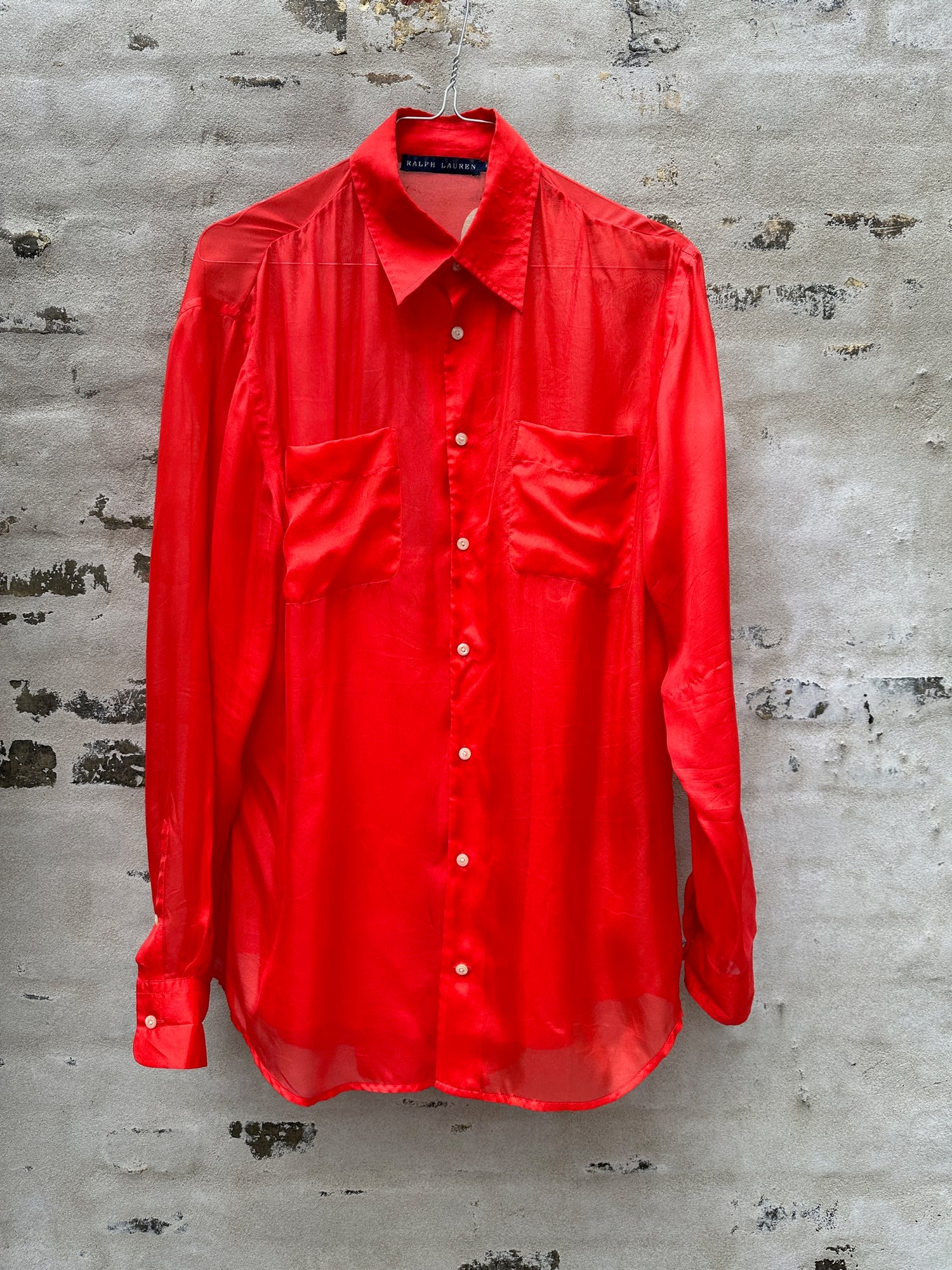 Ralph lauren skjorte rød