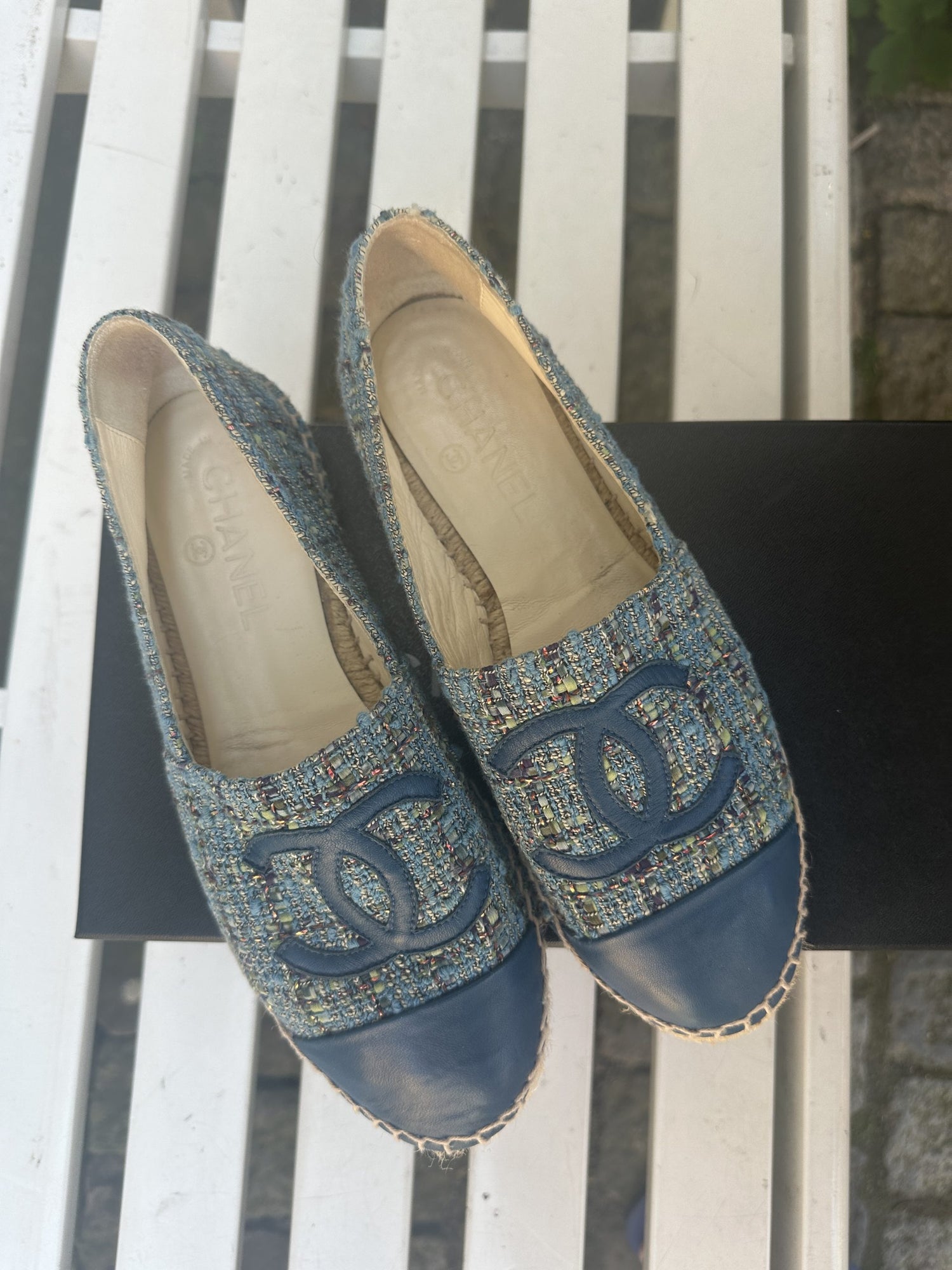 Chanel Espadrilles Blue