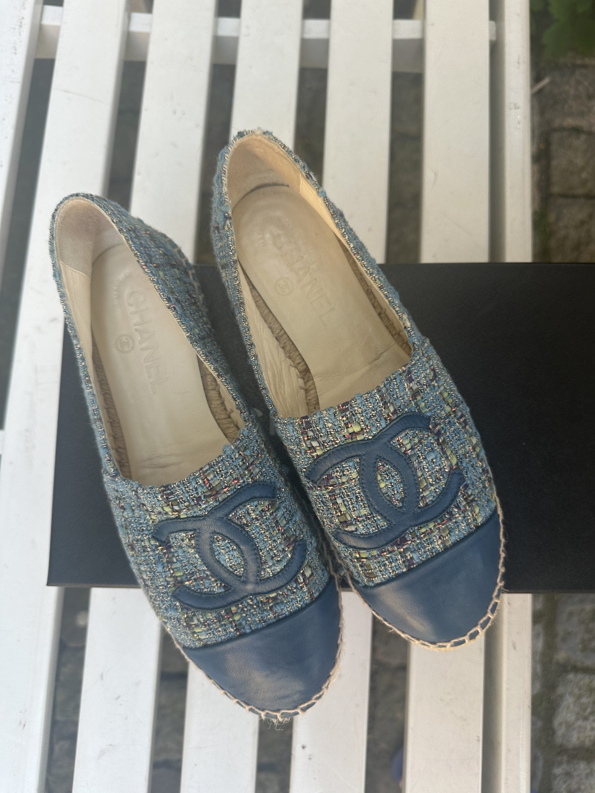 Chanel Espadrilles Blue