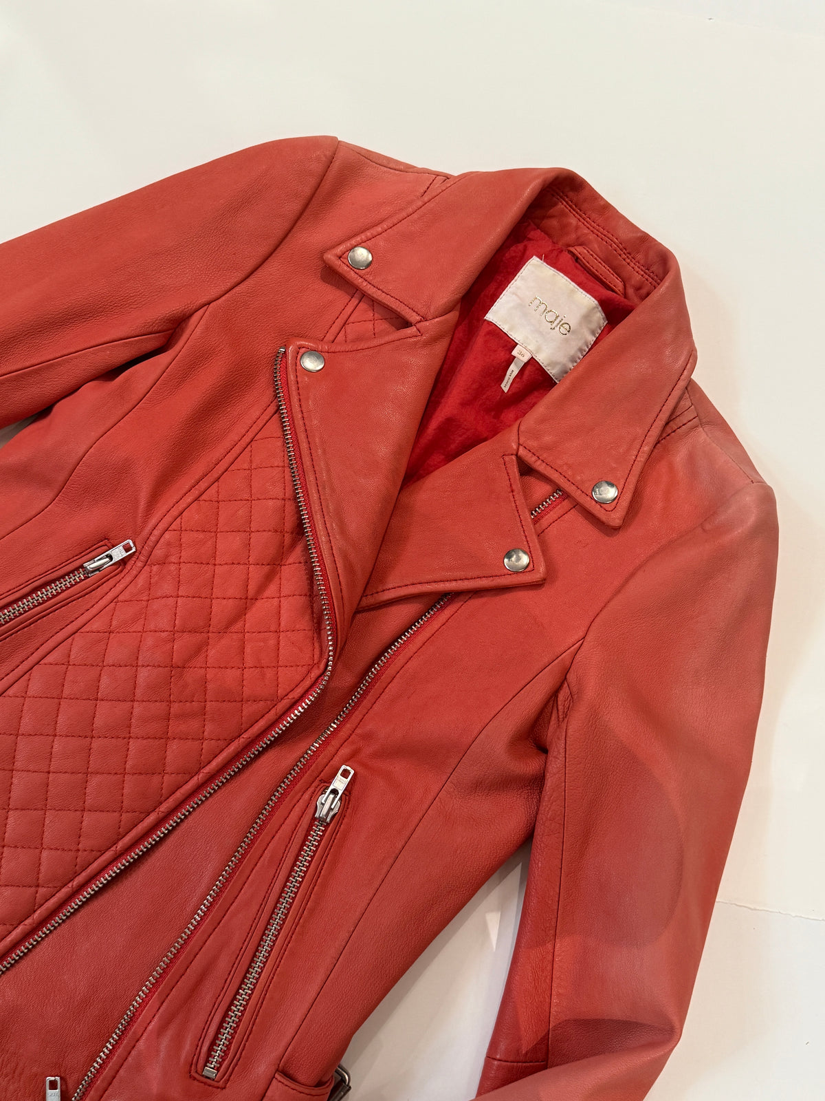 Maje Leather Jacket