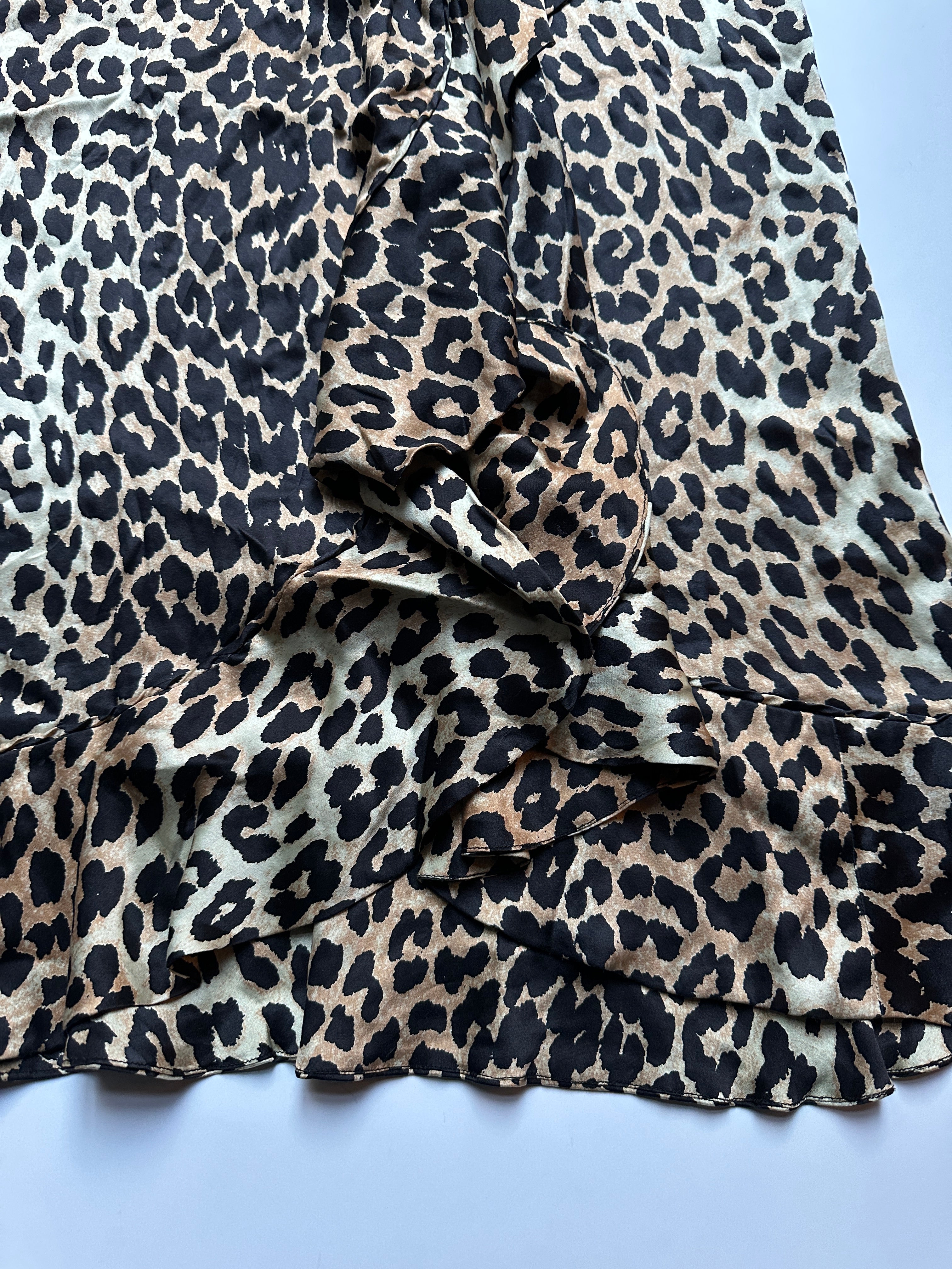 Ganni Leopard Nederdel
