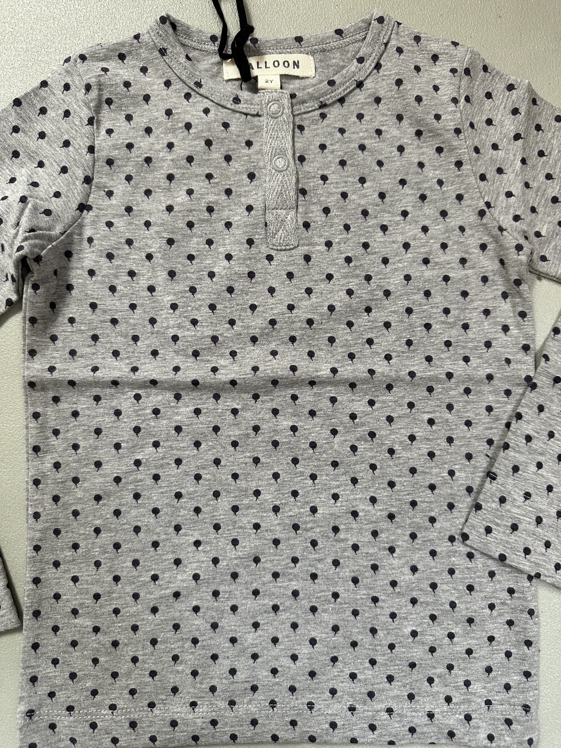 BABY & KIDS: Balloon Alfie Blouse Grey