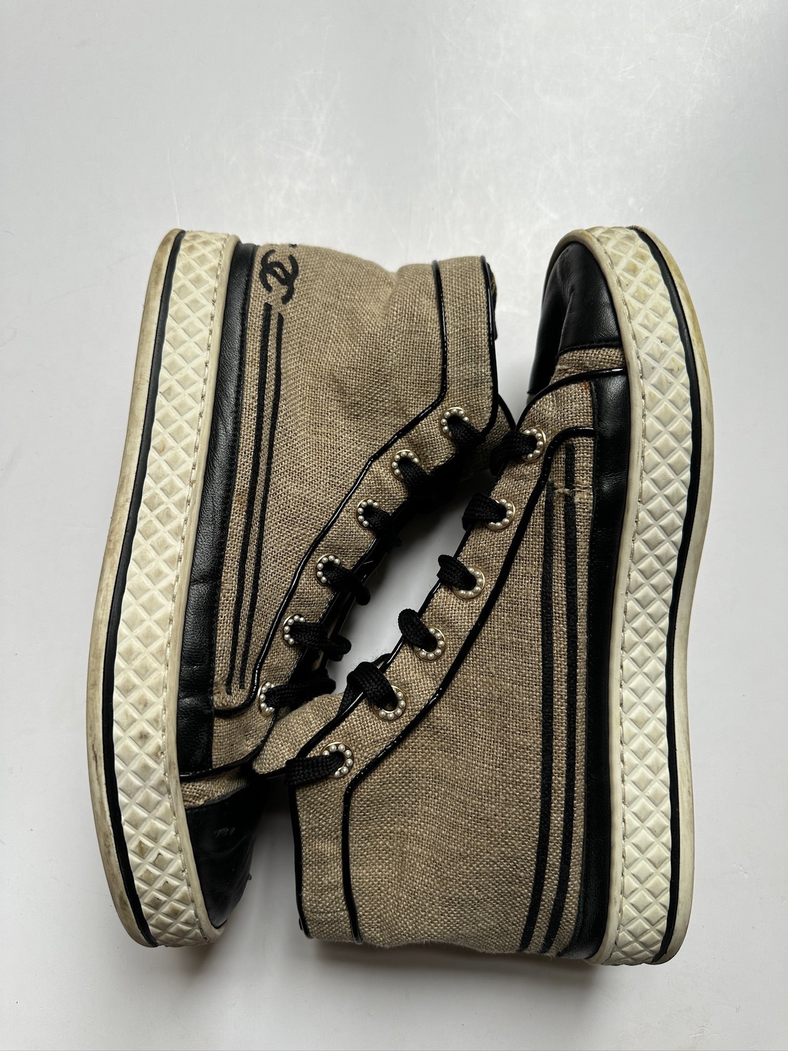 Chanel Canvas Sneakers