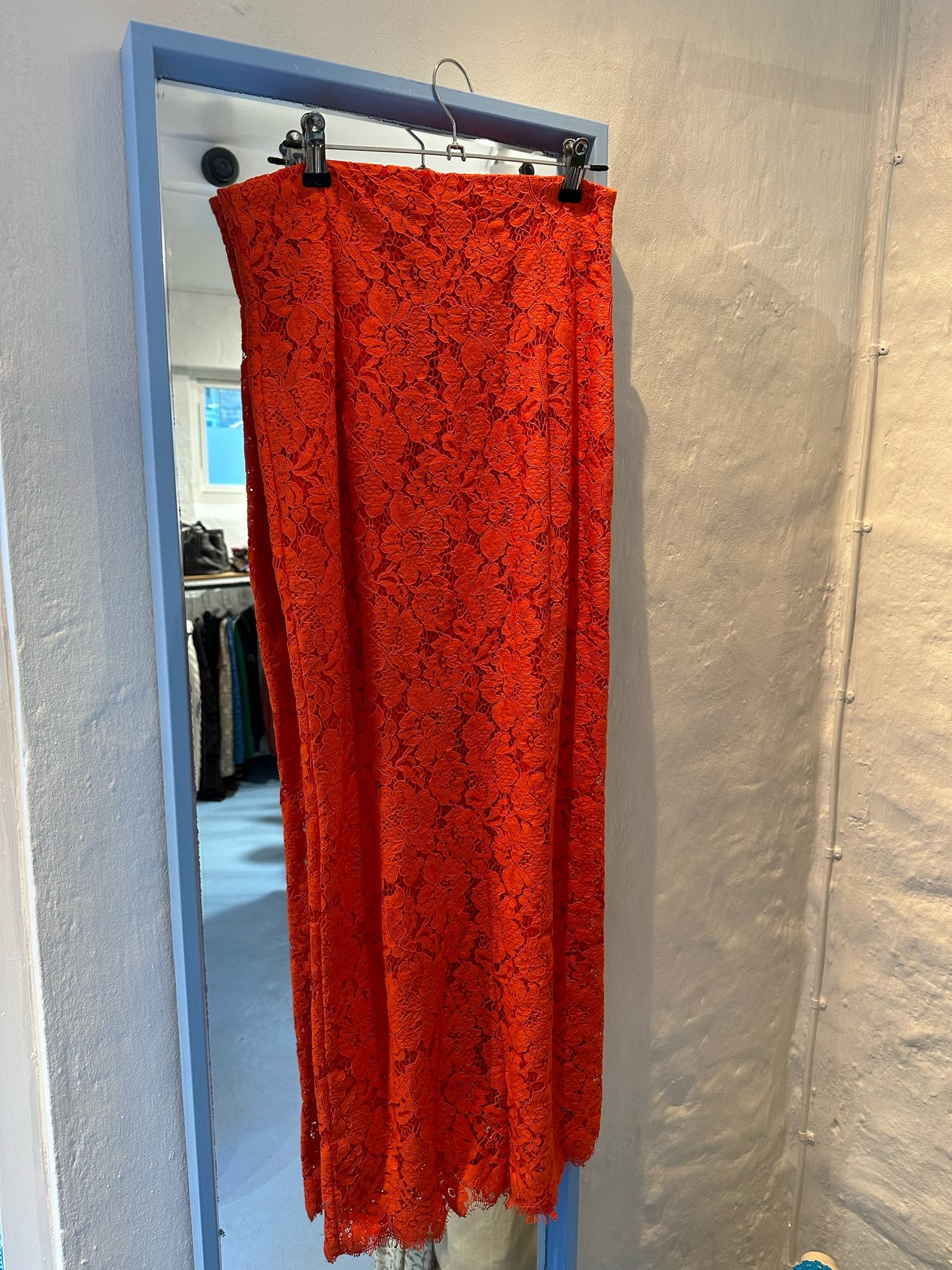 Ganni Orange Blondenederdel