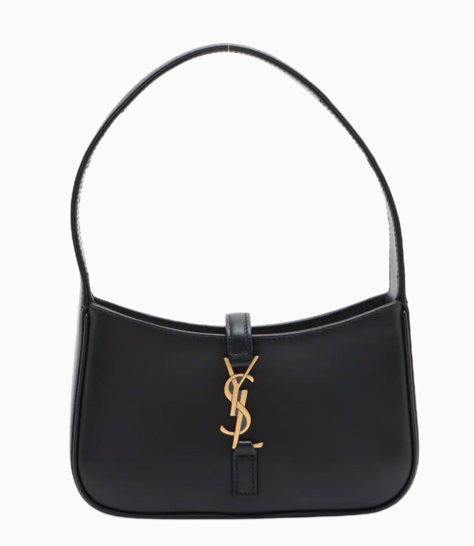 Saint Laurent Paris Mini Hobo Leather Handbag / Taske