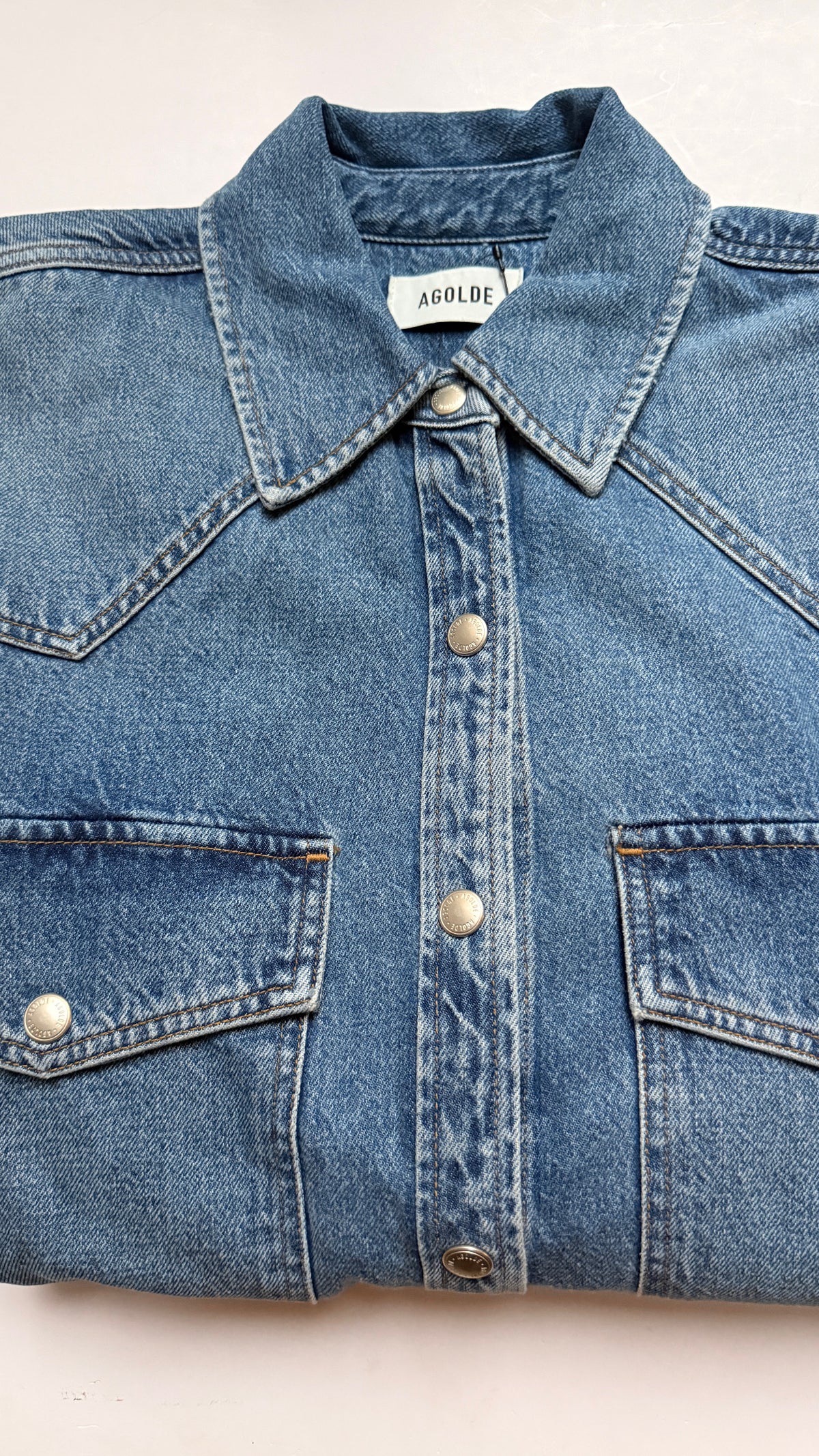 AGOLDE Lotta Denim Shirt / Skjorte