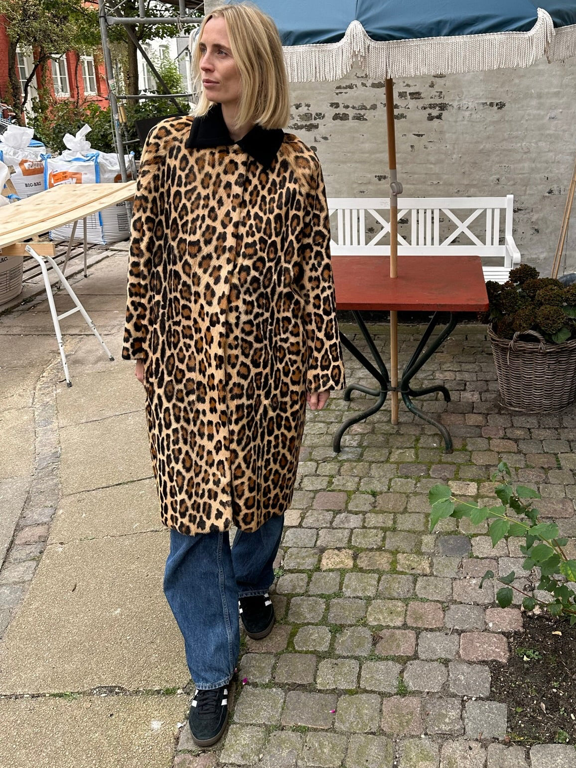 Marni Leopard Frakke