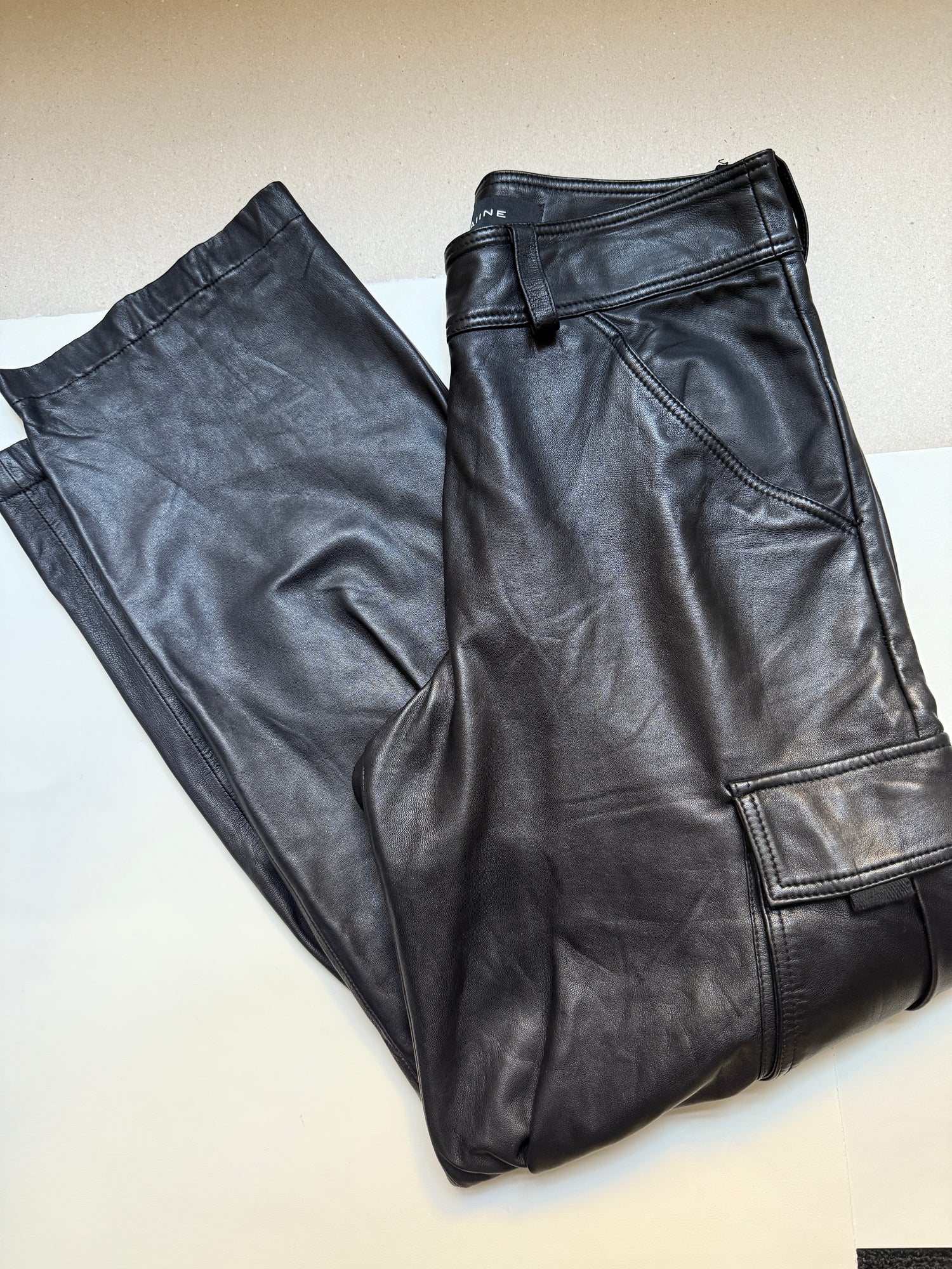 Raiine Læder Bukser