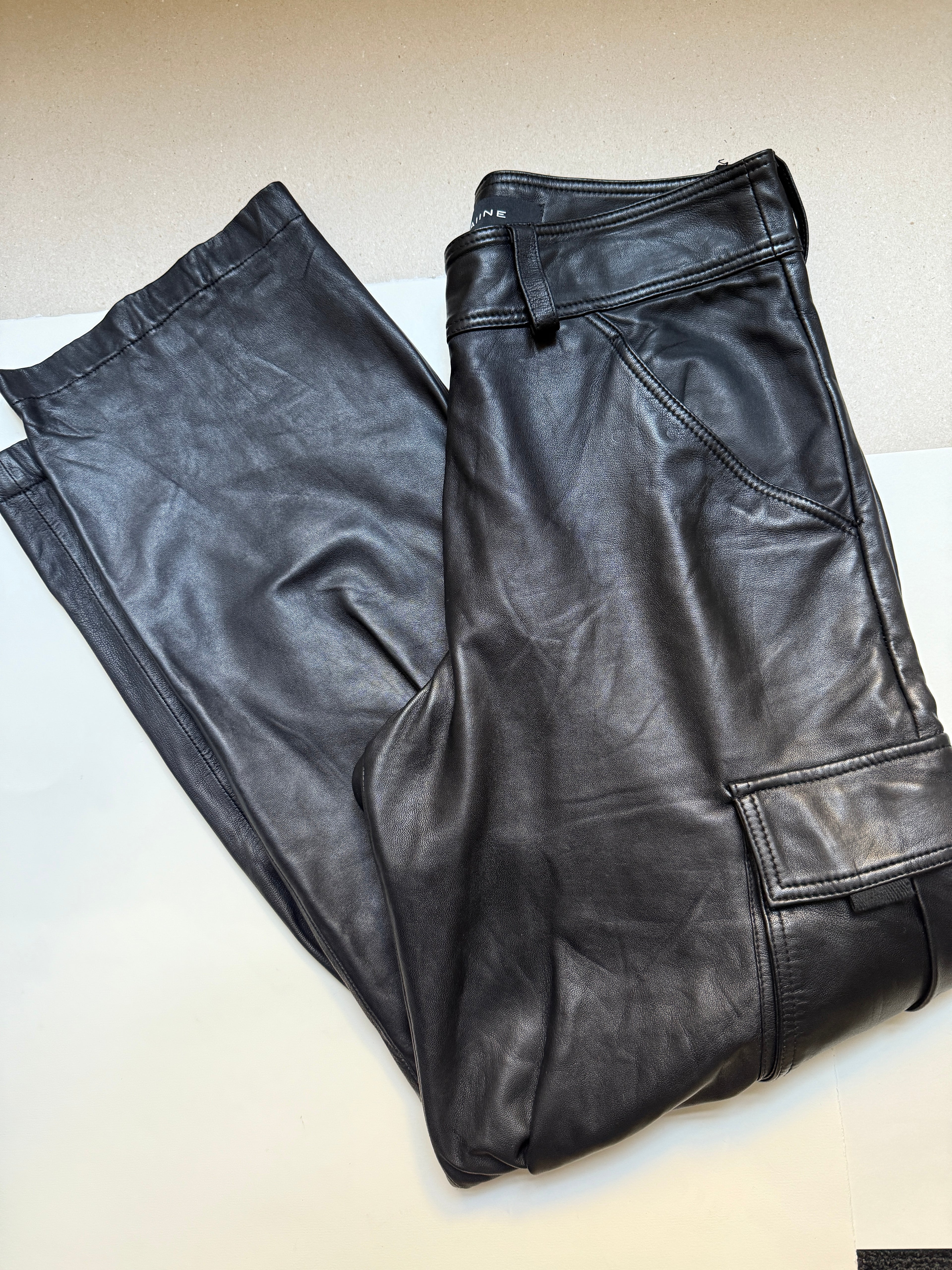 Raiine Læder Bukser