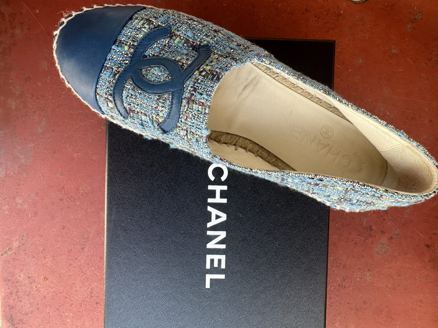 Chanel Espadrilles Blue