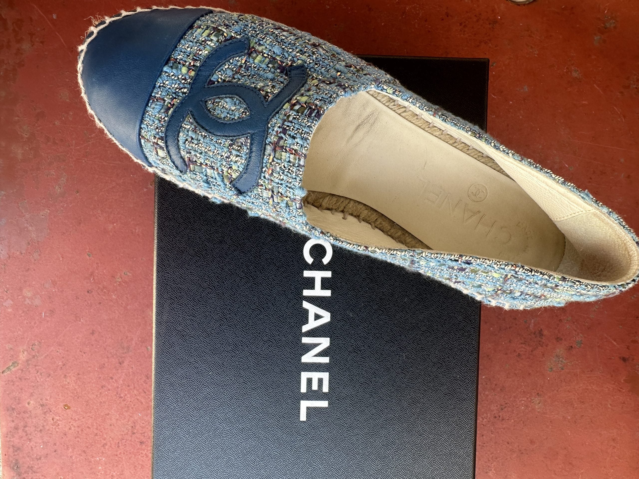 Chanel Espadrilles Blue