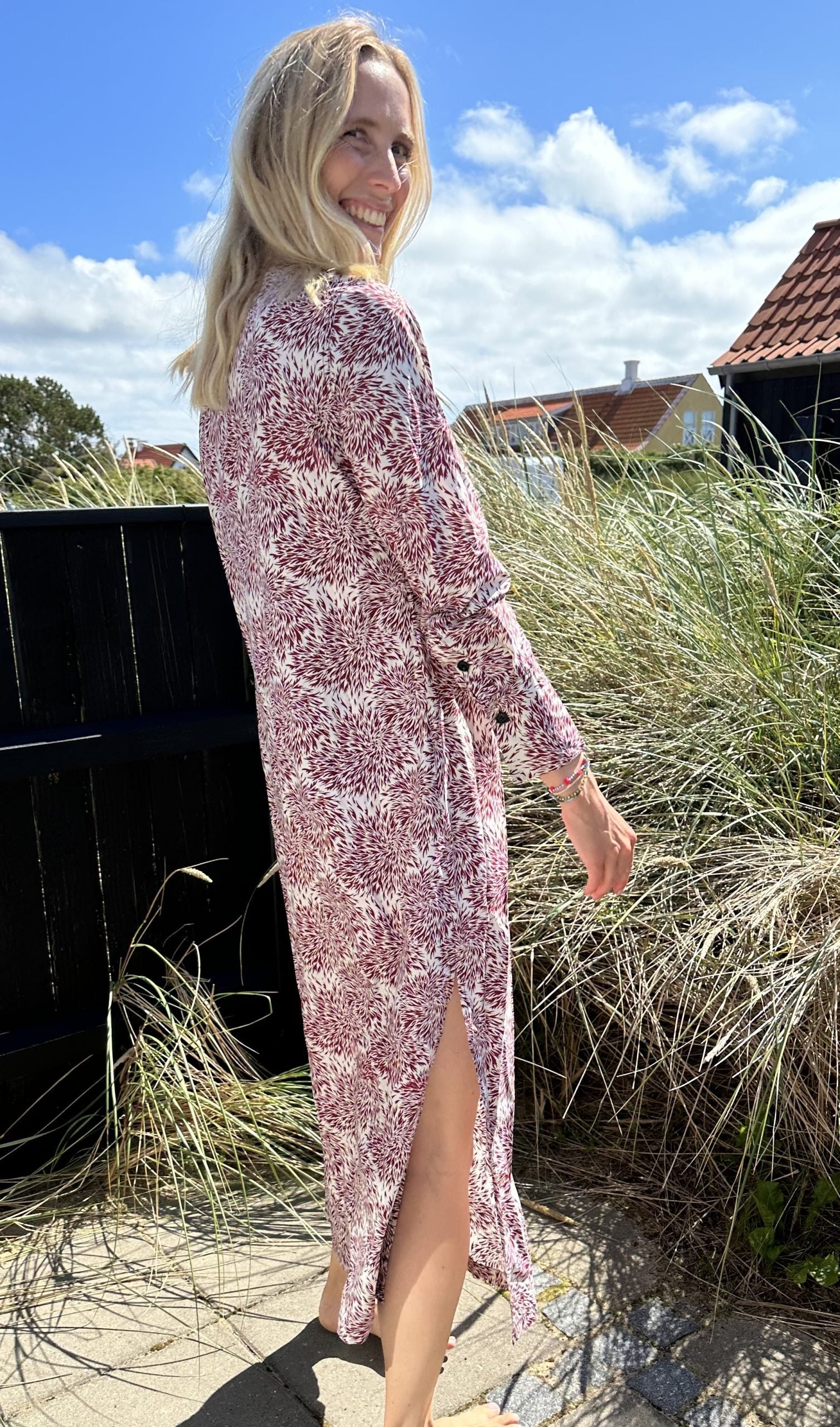 By Malene Birger Kjole på model bagfra/side