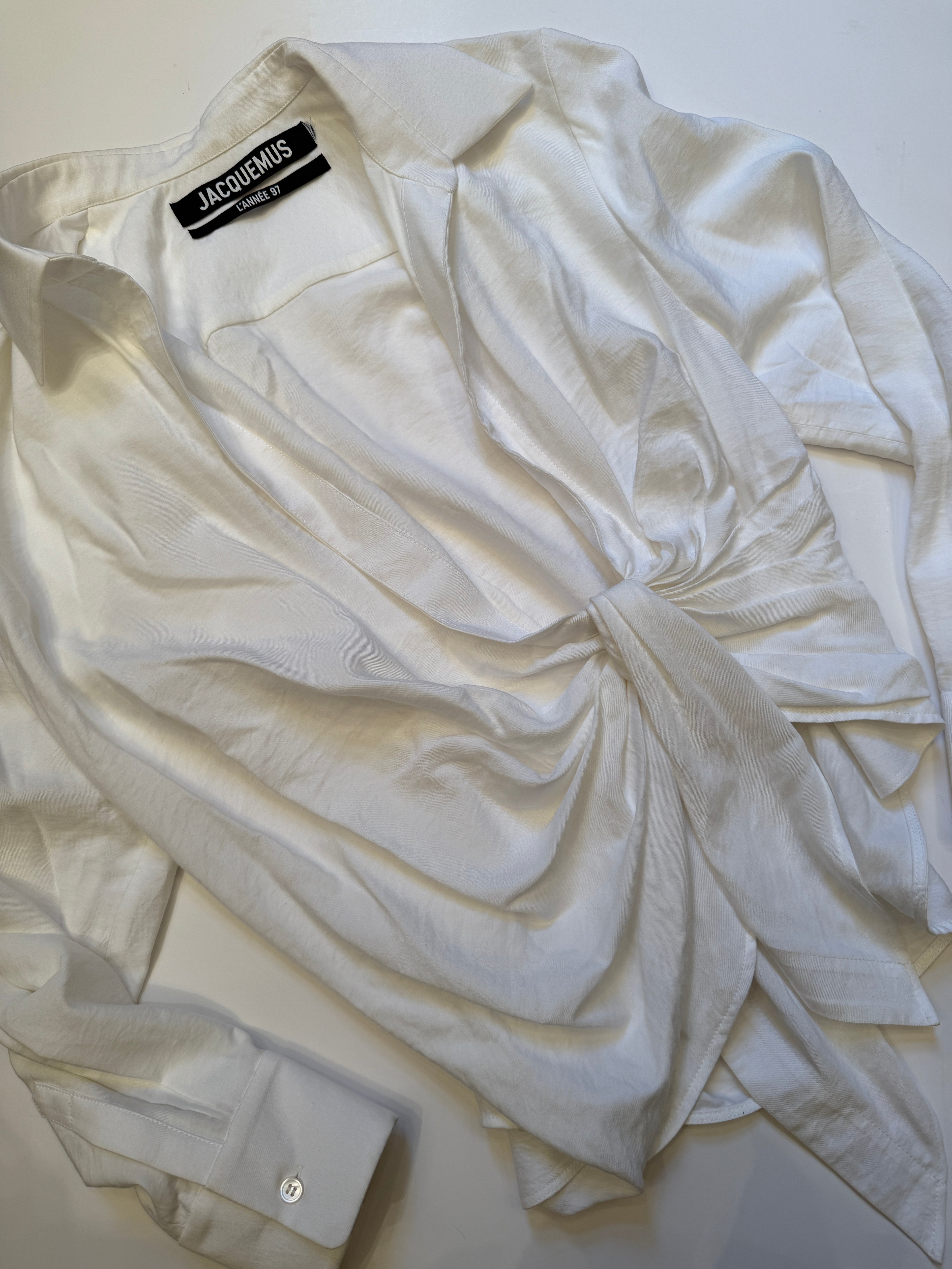 Jacquemus Draperet Skjorte