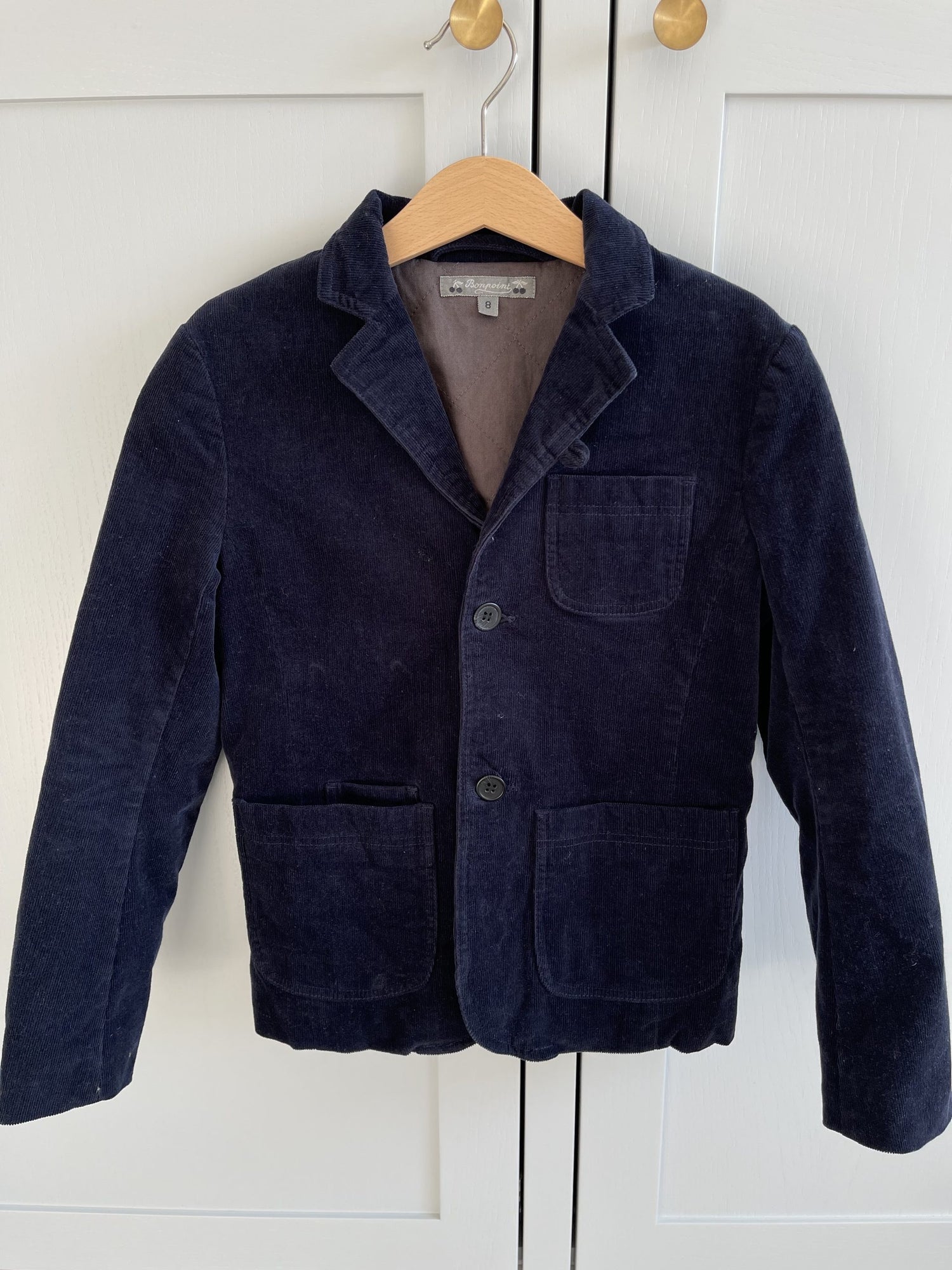 Bonpoint blazer børn navy forfra