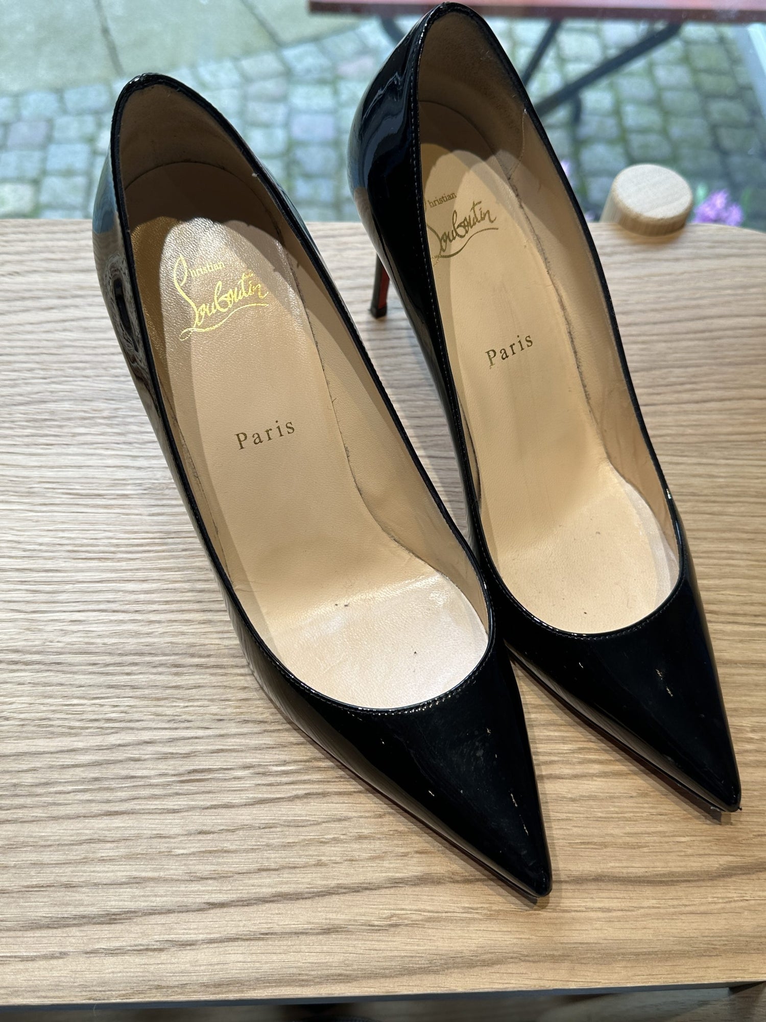 Christian Louboutin Patent Stiletter