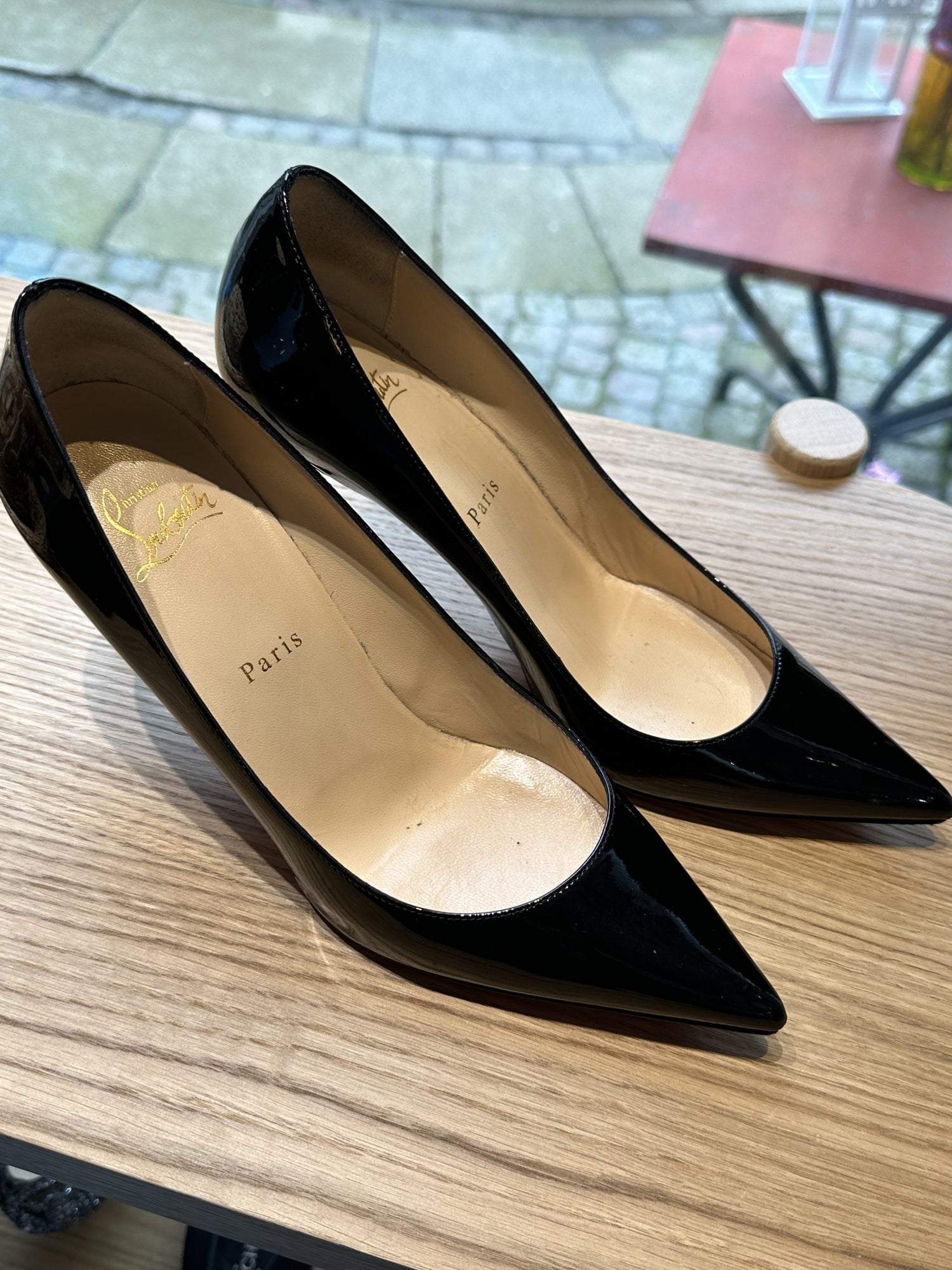 Christian Louboutin Patent Stiletter