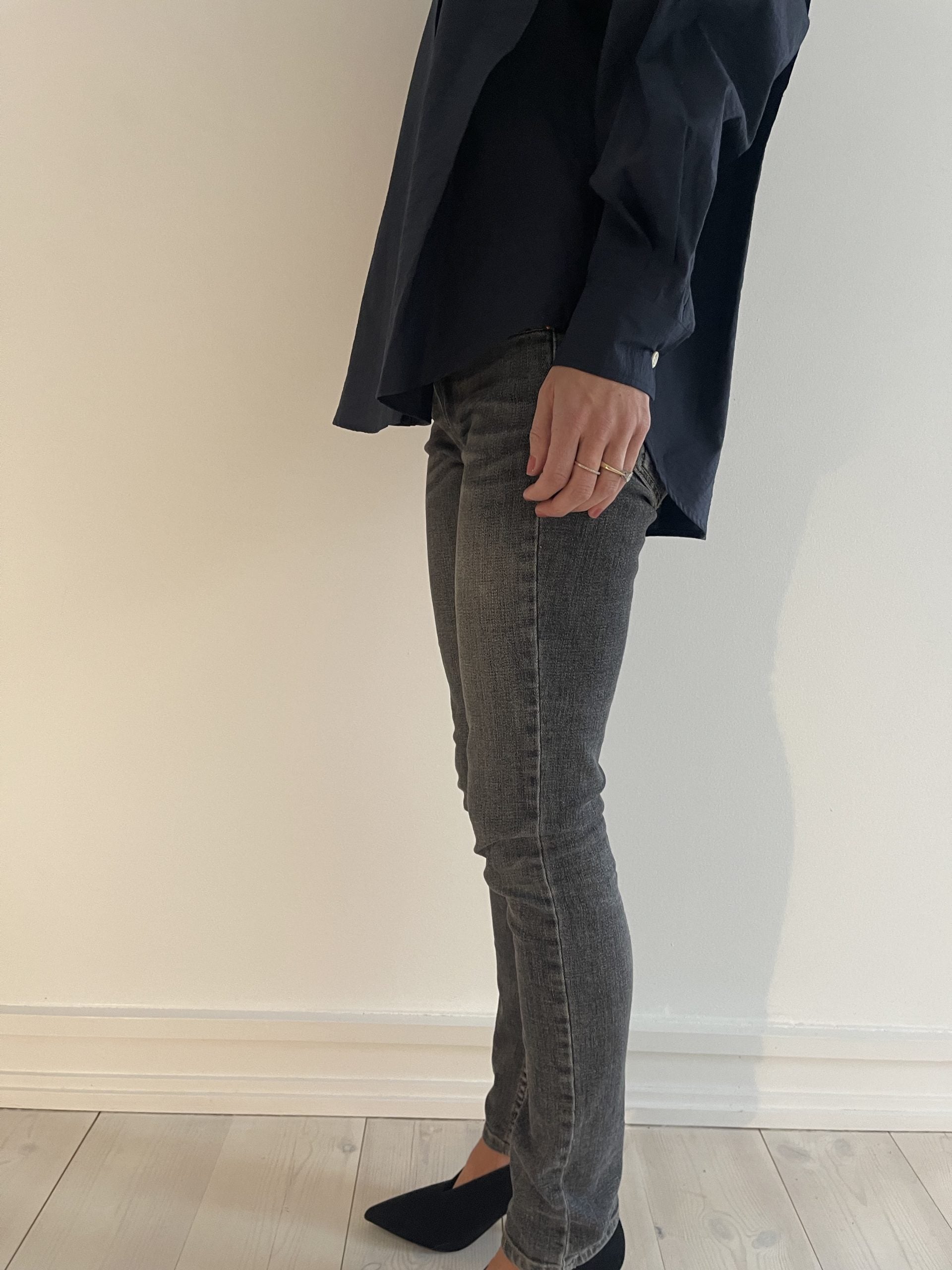 Isabel Marant Etoile Bukser/jeans grå på model side