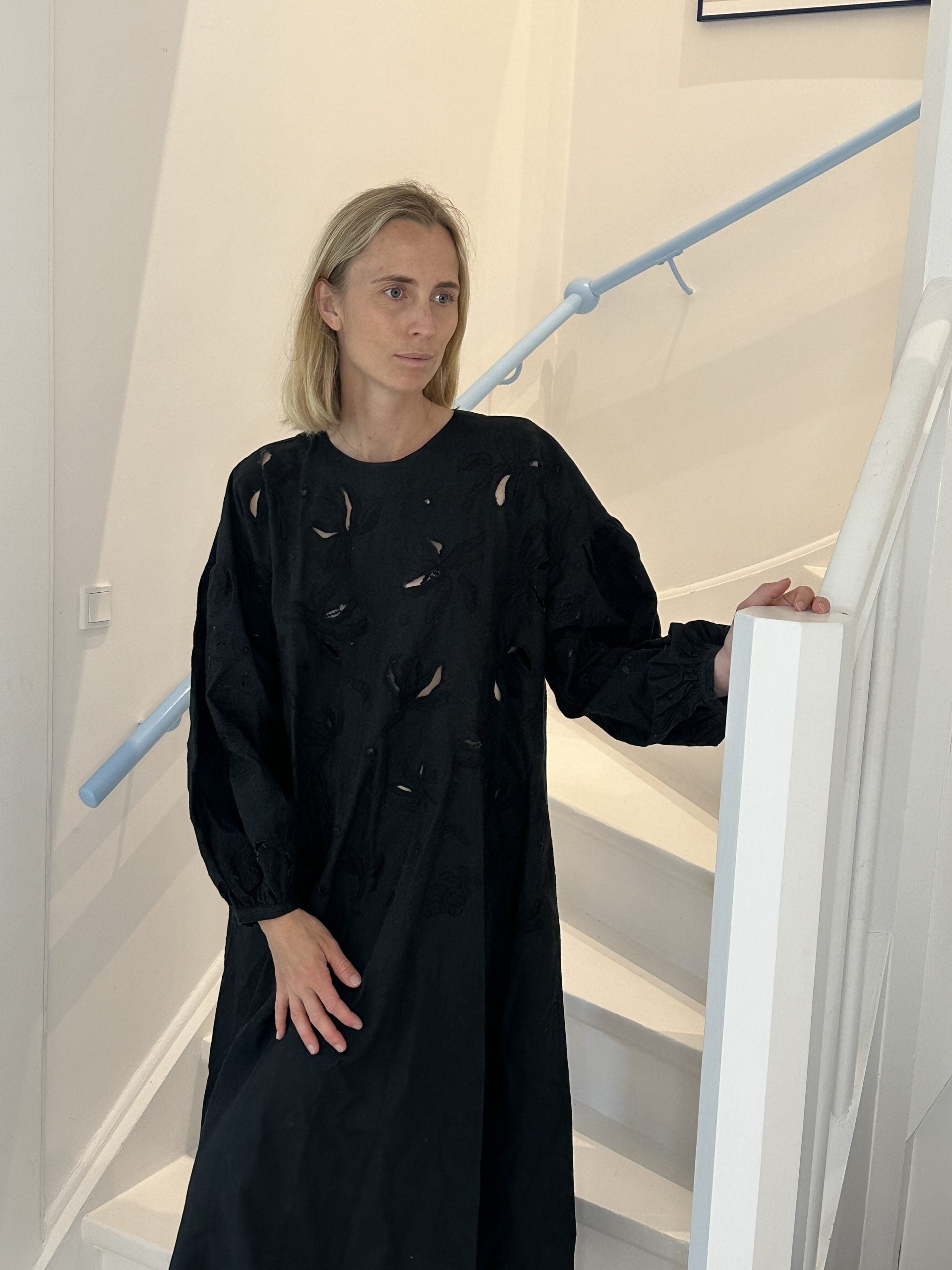 Skall Studio Black Anglaise Dress