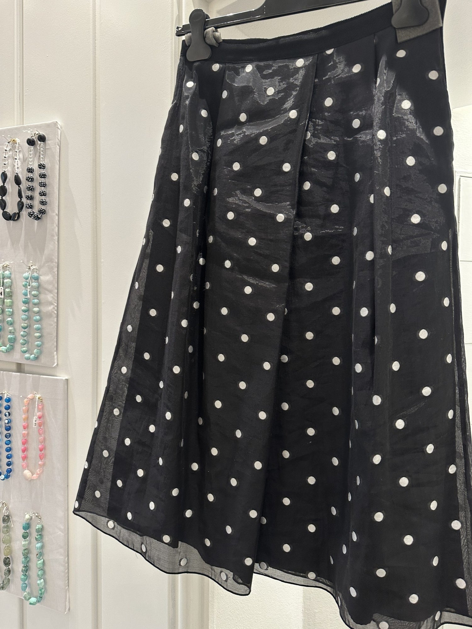 MaxMara Prikket Nederdel