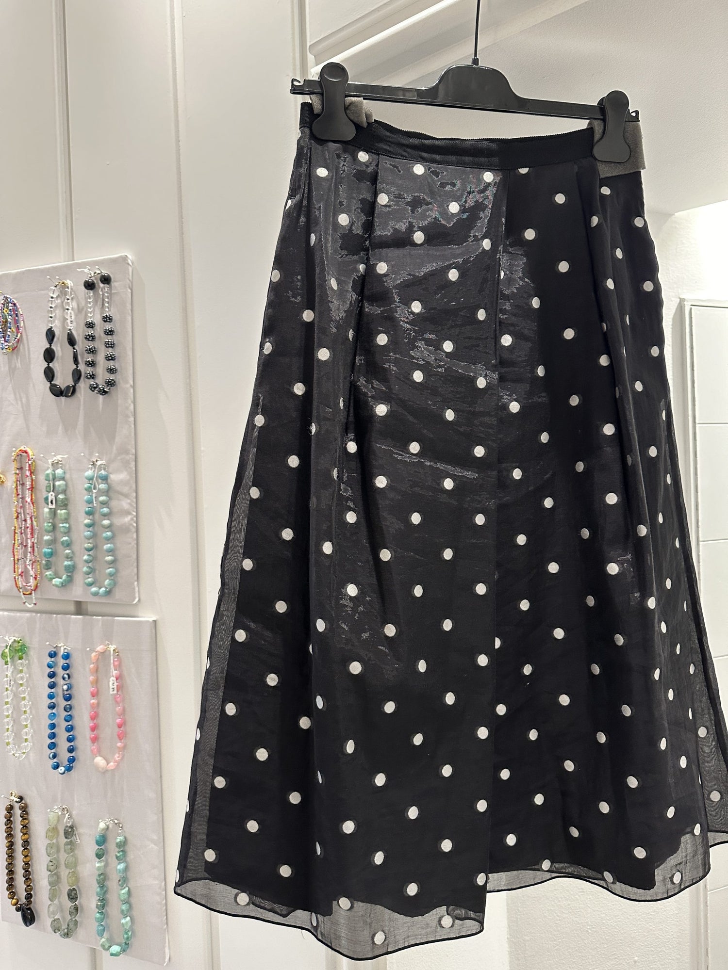 MaxMara Prikket Nederdel