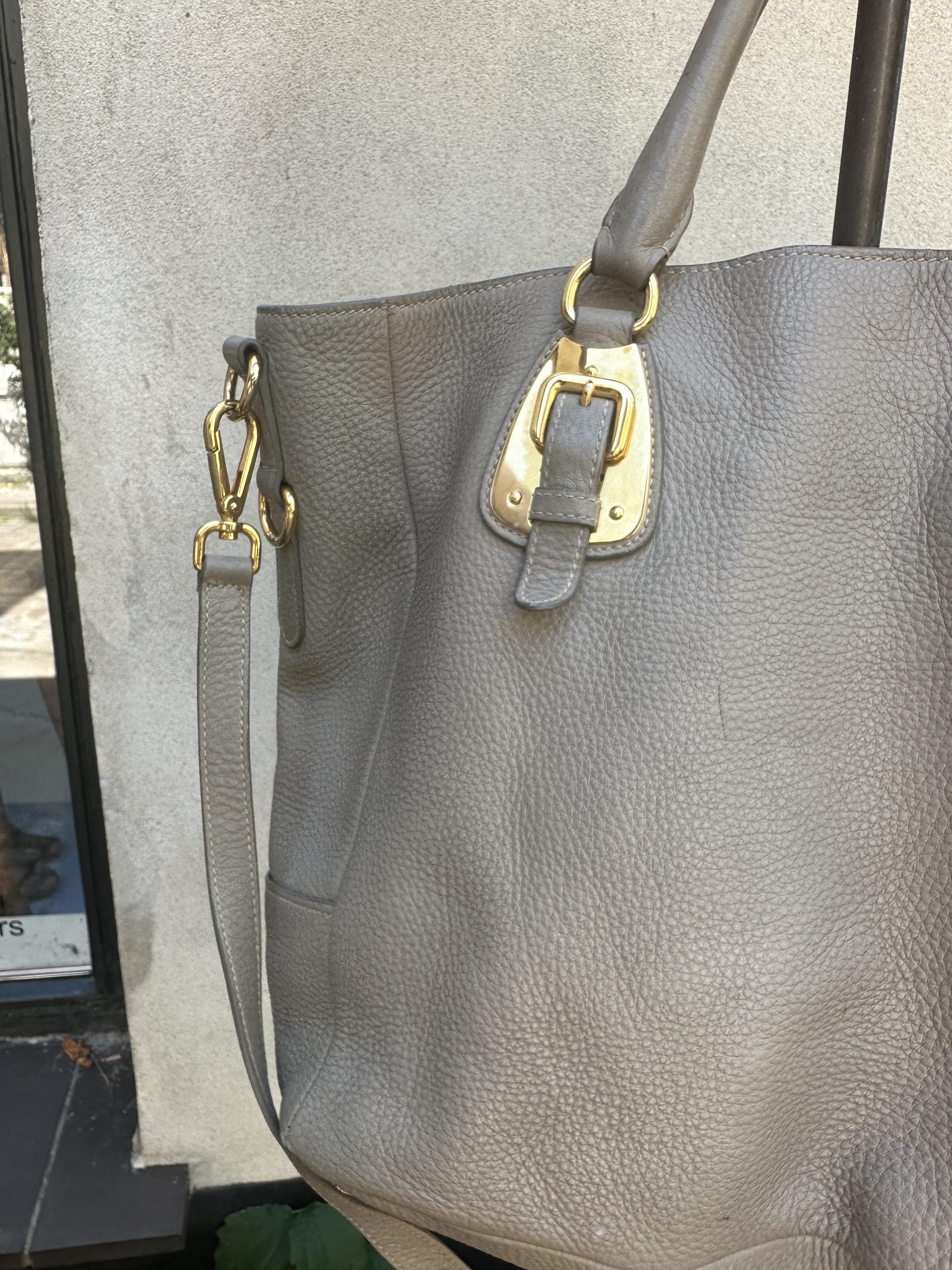 Prada Double Leather Handbag