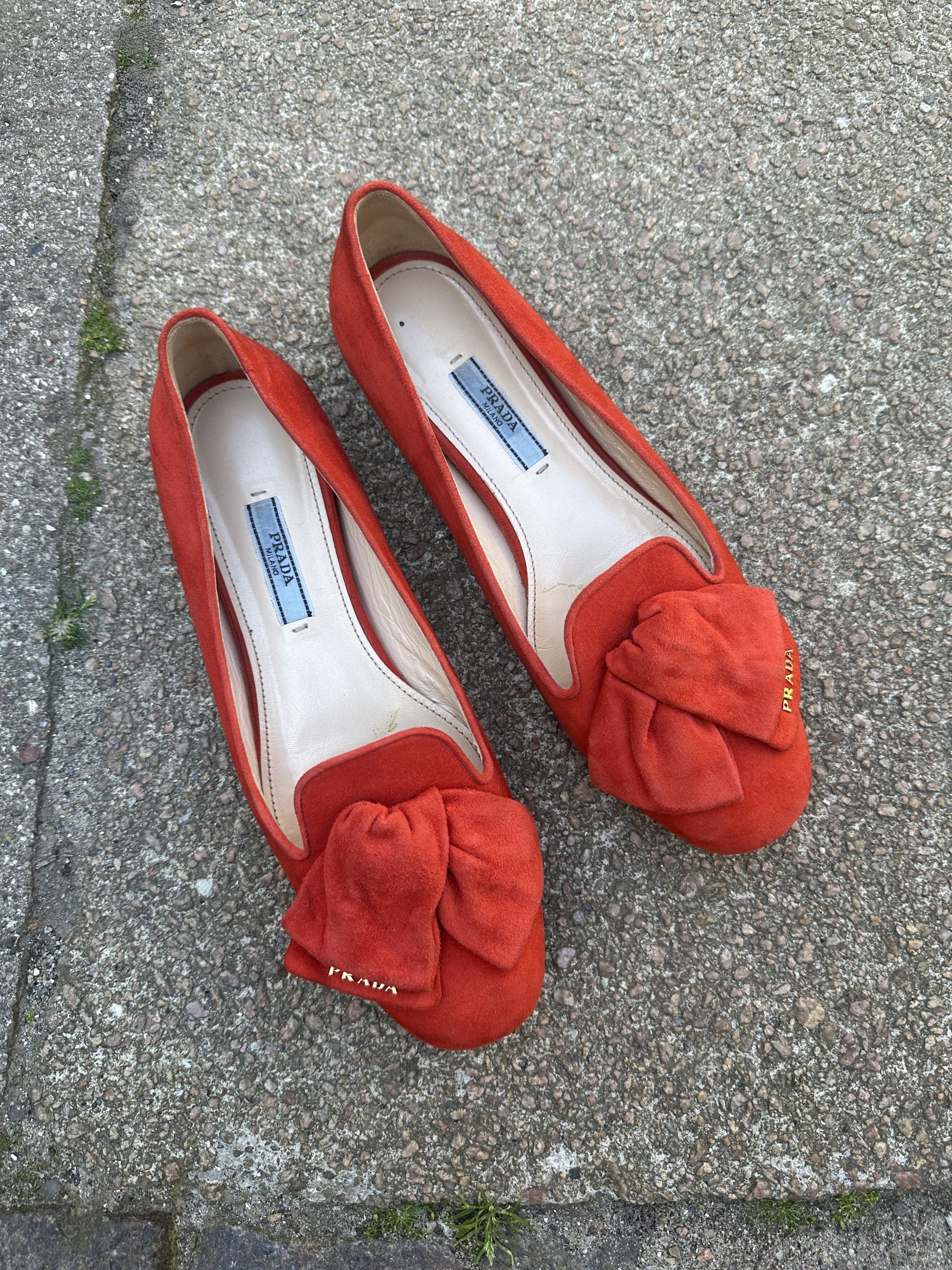 Prada Suede Loafers / Ballerina