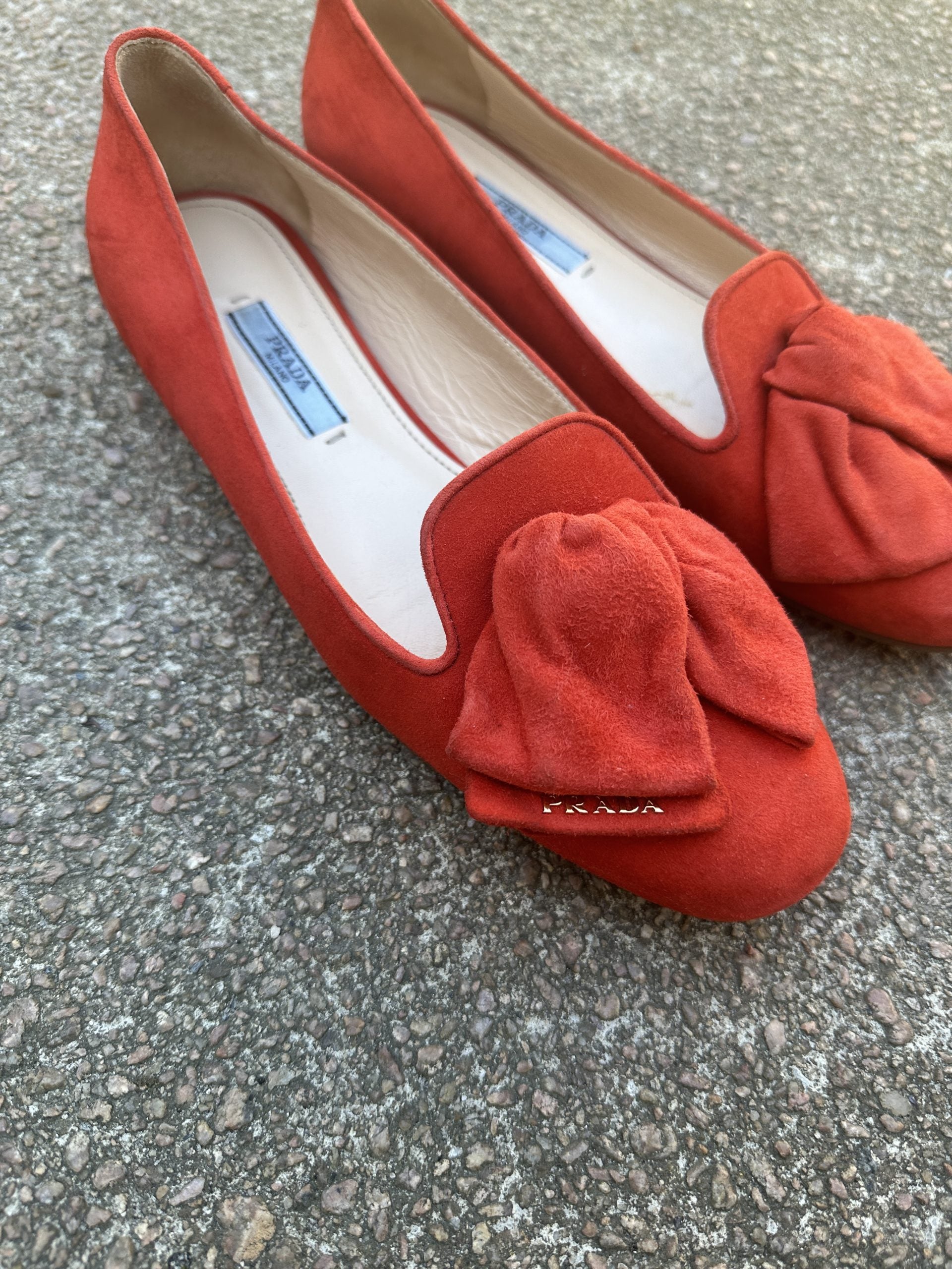 Prada Suede Loafers / Ballerina