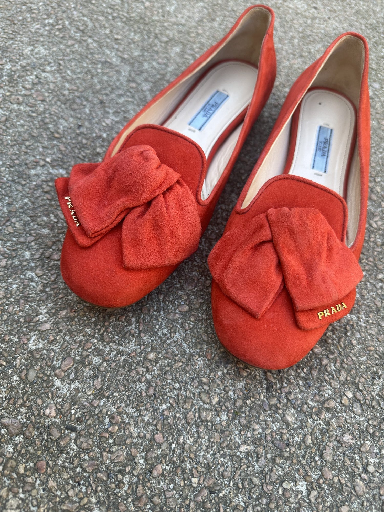Prada Suede Loafers / Ballerina
