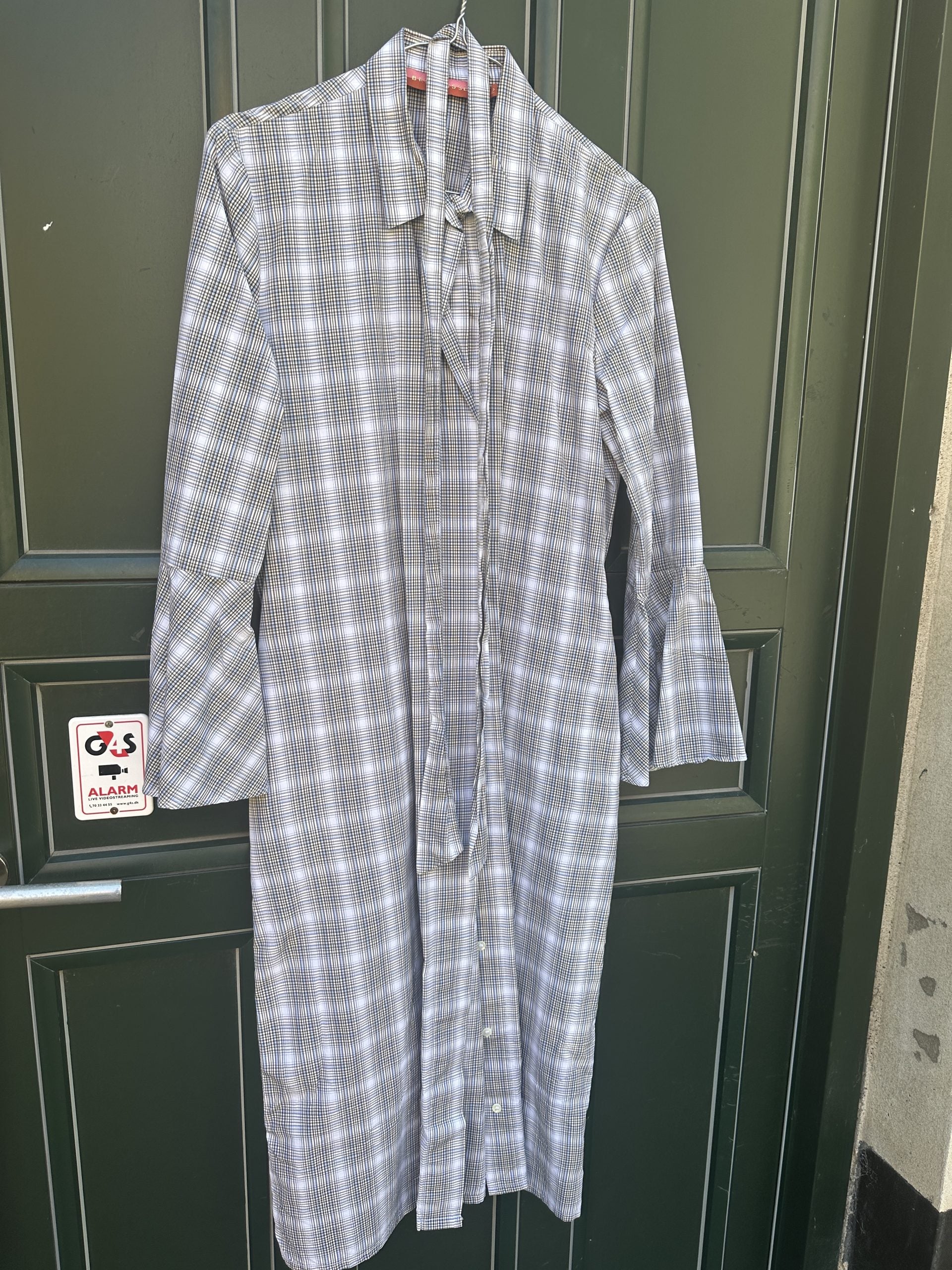 Britt Sisseck Shirt Dress Check