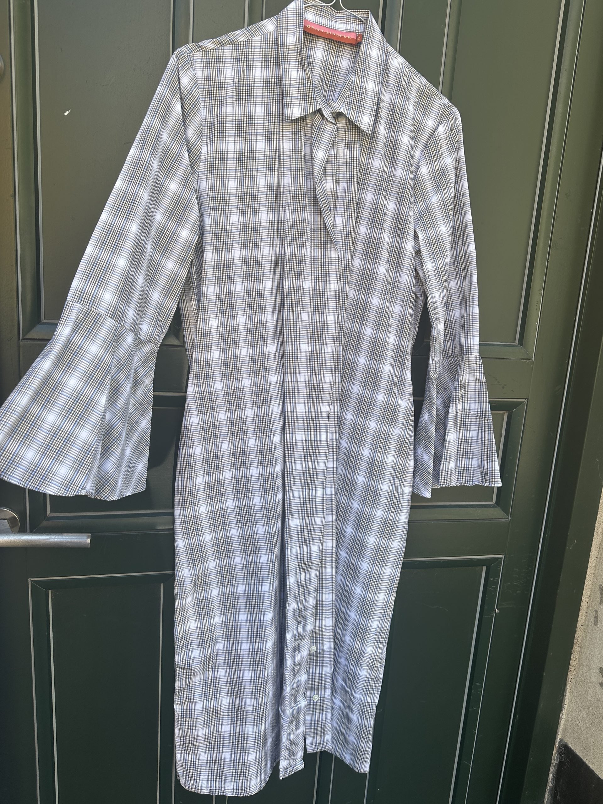 Britt Sisseck Shirt Dress Check