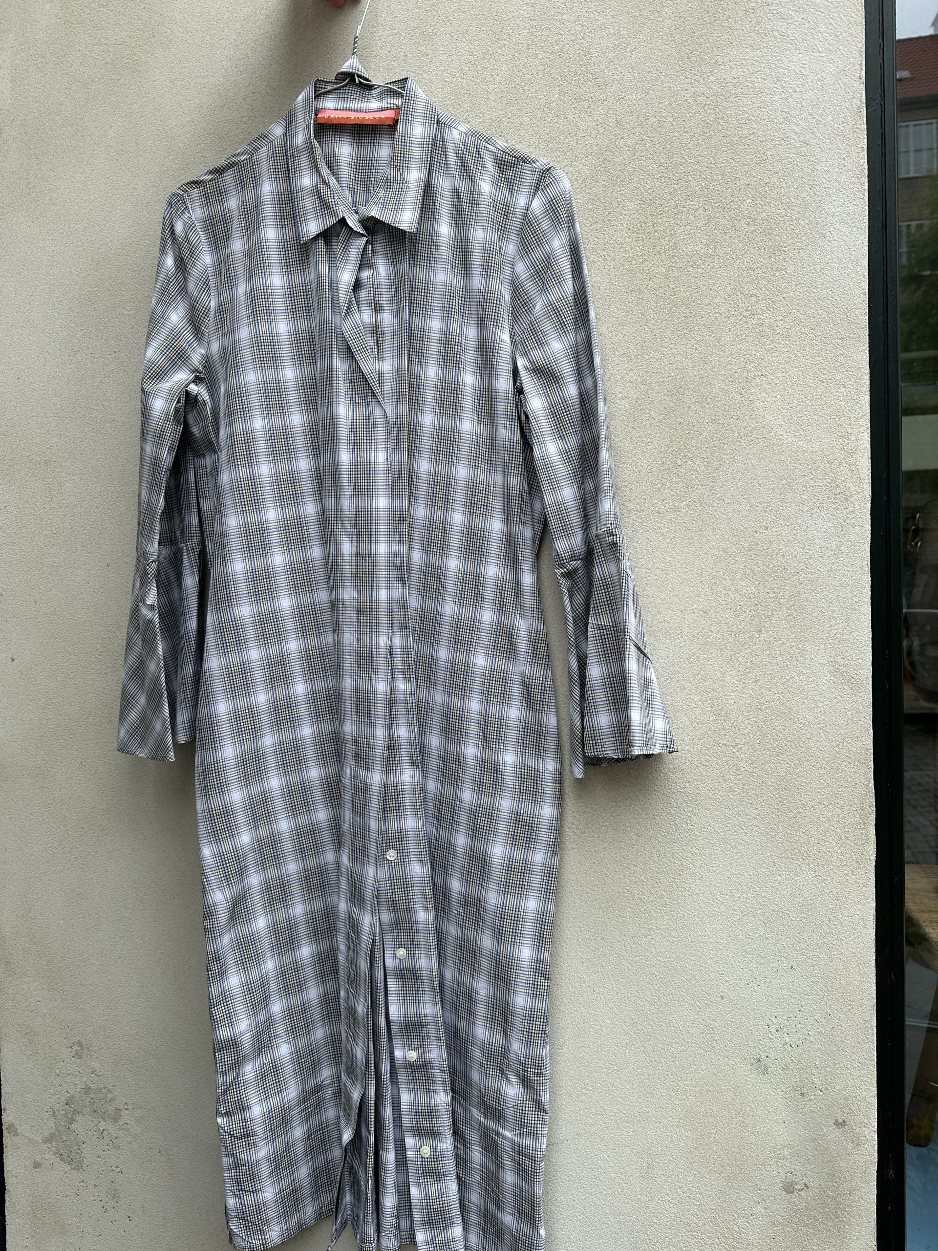 Britt Sisseck Shirt Dress Check