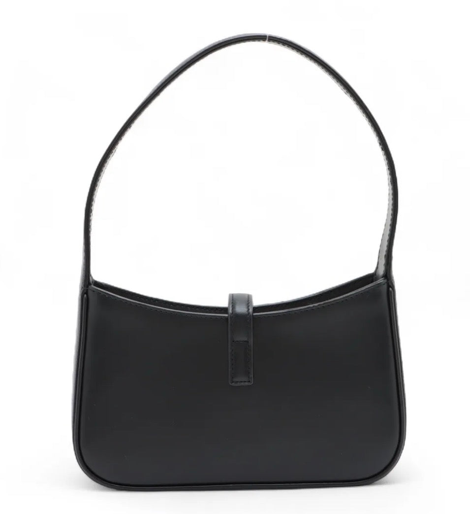 Saint Laurent Paris Mini Hobo Leather Handbag / Taske