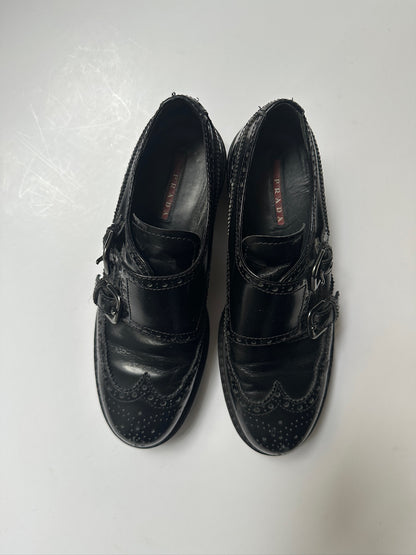 Prada Classic Læder Loafers