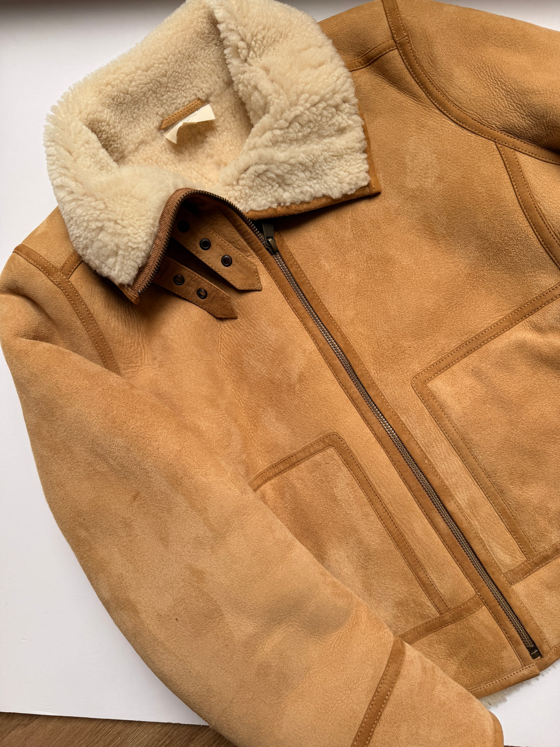 Sezane Calixte Shearling Jakke