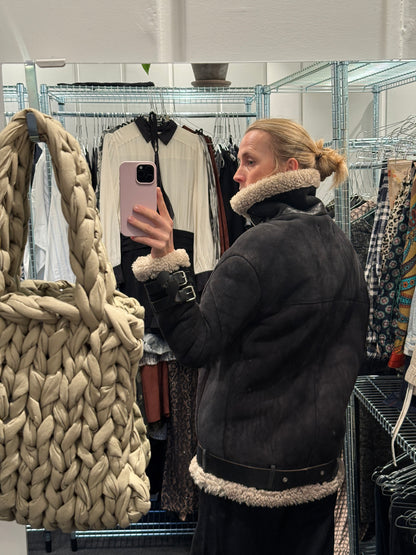 Acne Suede / Shearling Jakke