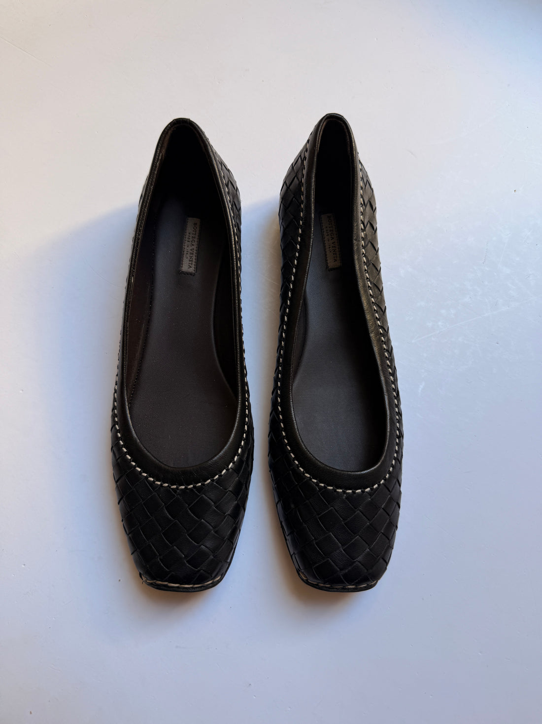 Bottega Veneta Intrecciato Leather Flats