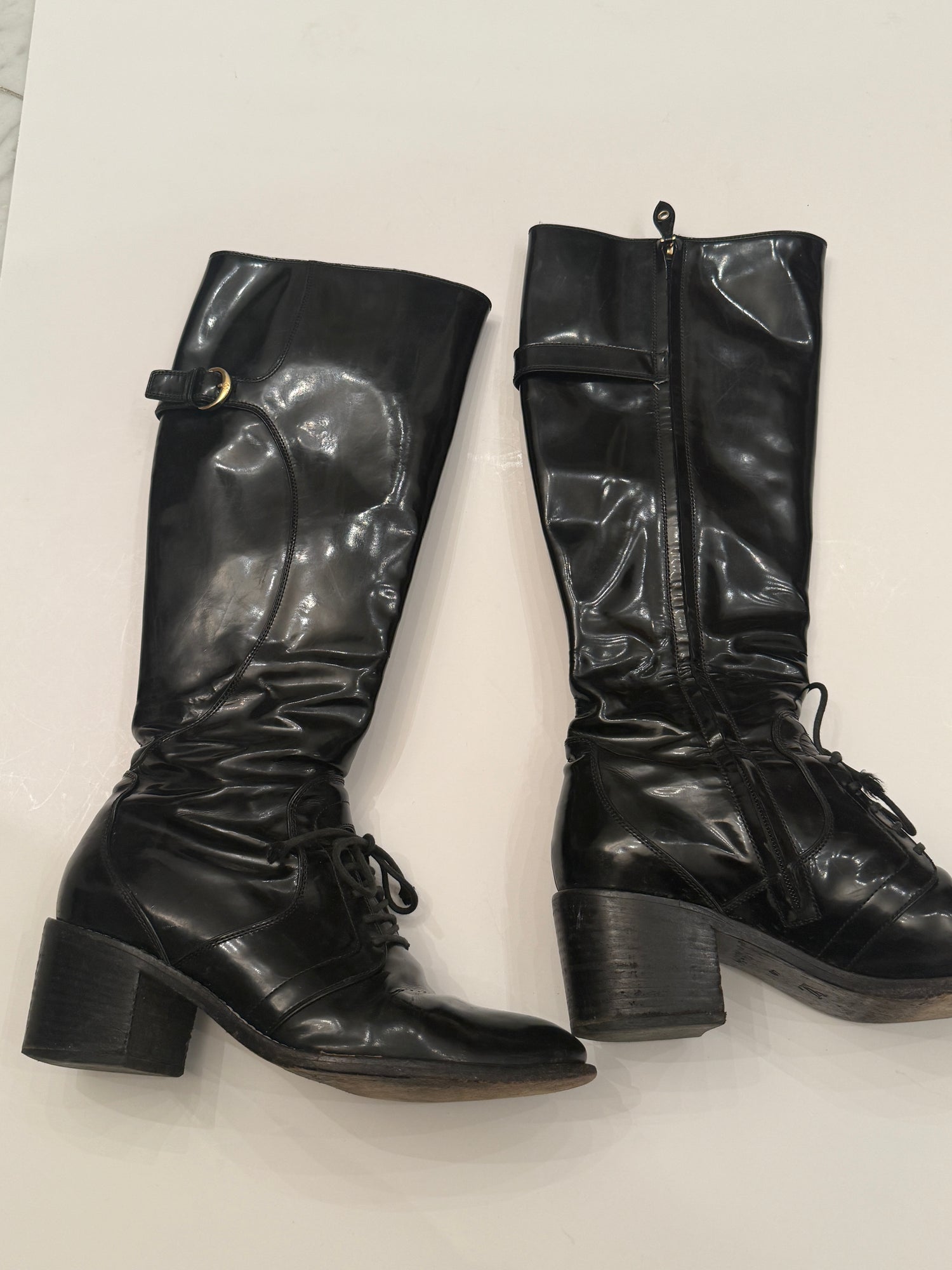 Louis Vuitton Læder Støvler