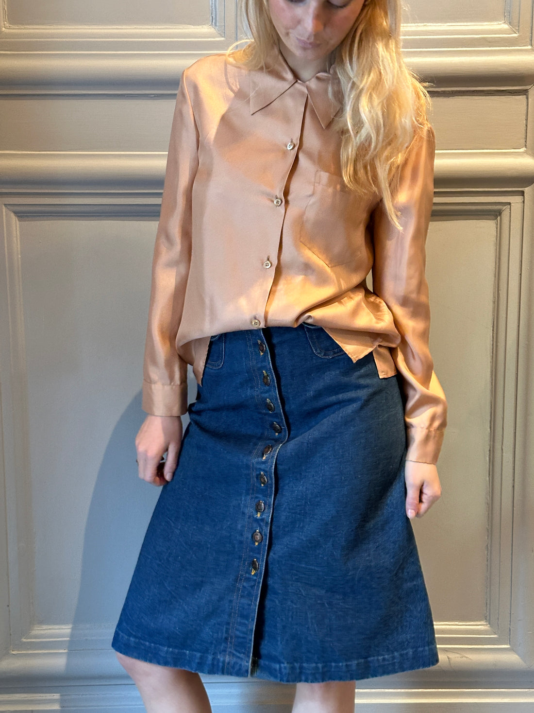 Scharfex Denim Nederdel