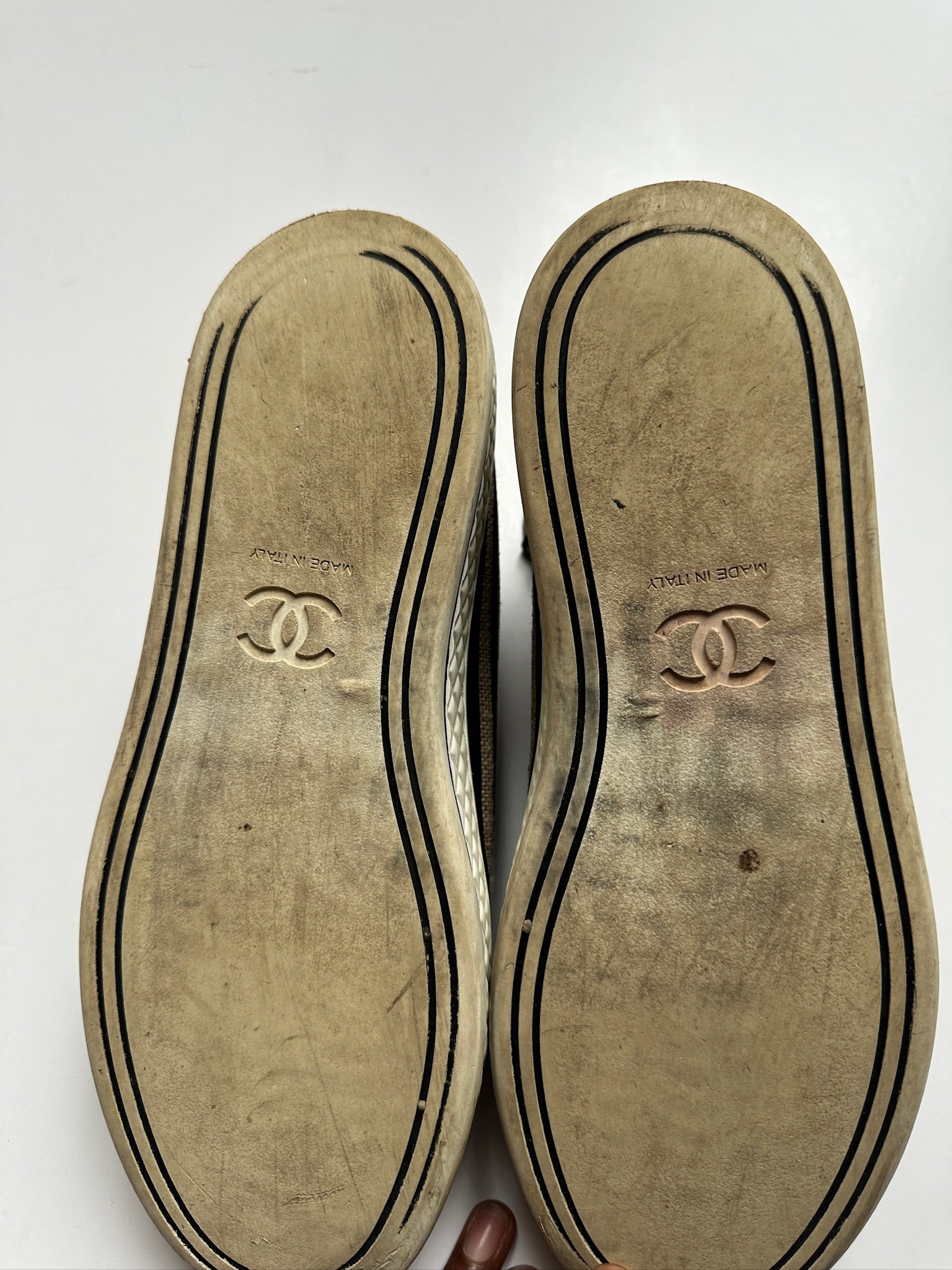 Chanel Canvas Sneakers