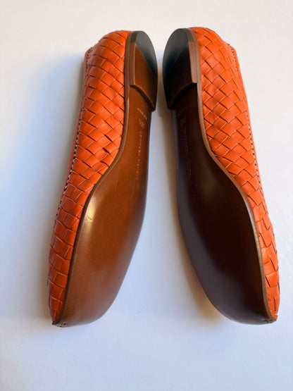 Bottega Veneta Intrecciato Leather Flats