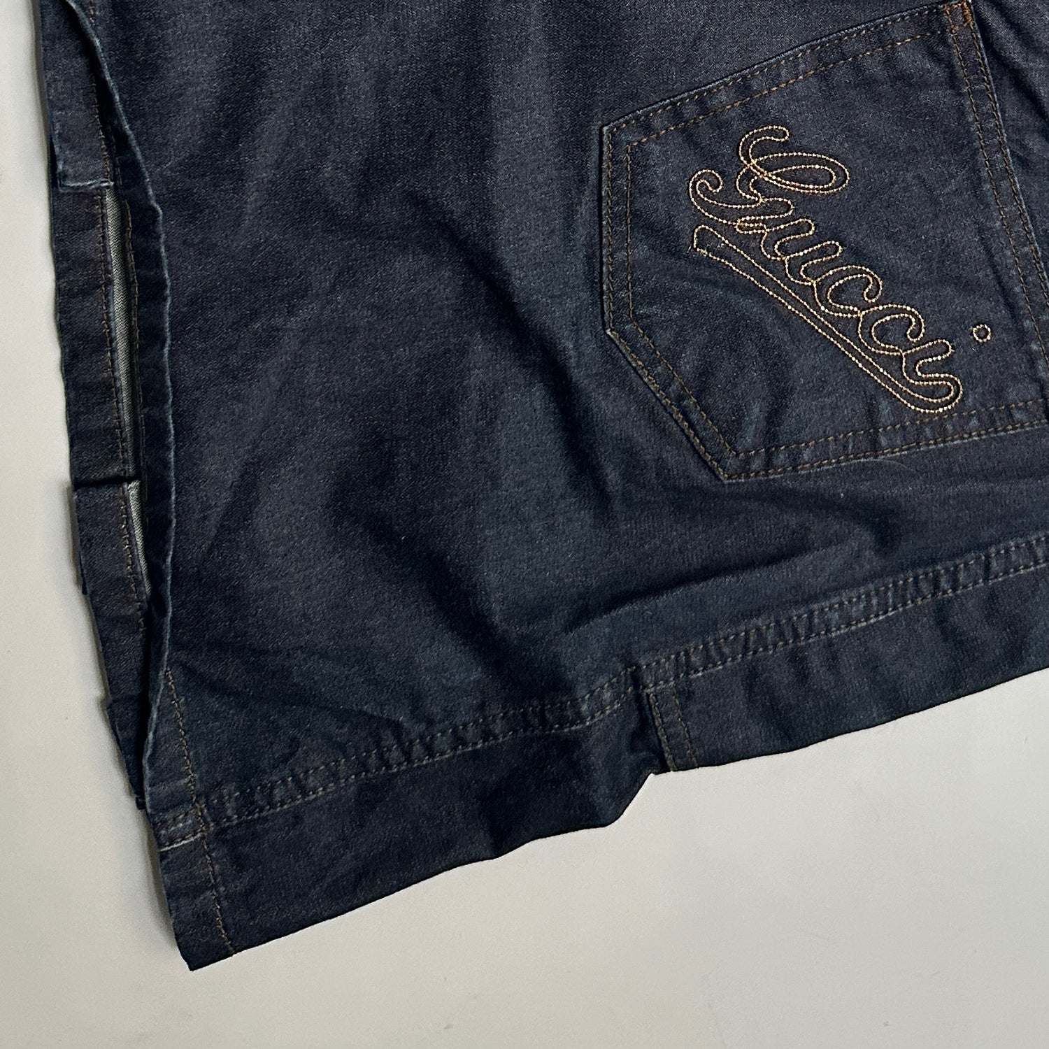 Gucci Denim Nederdel
