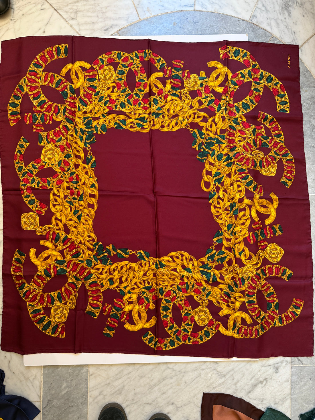 Chanel Silke Tørklæde