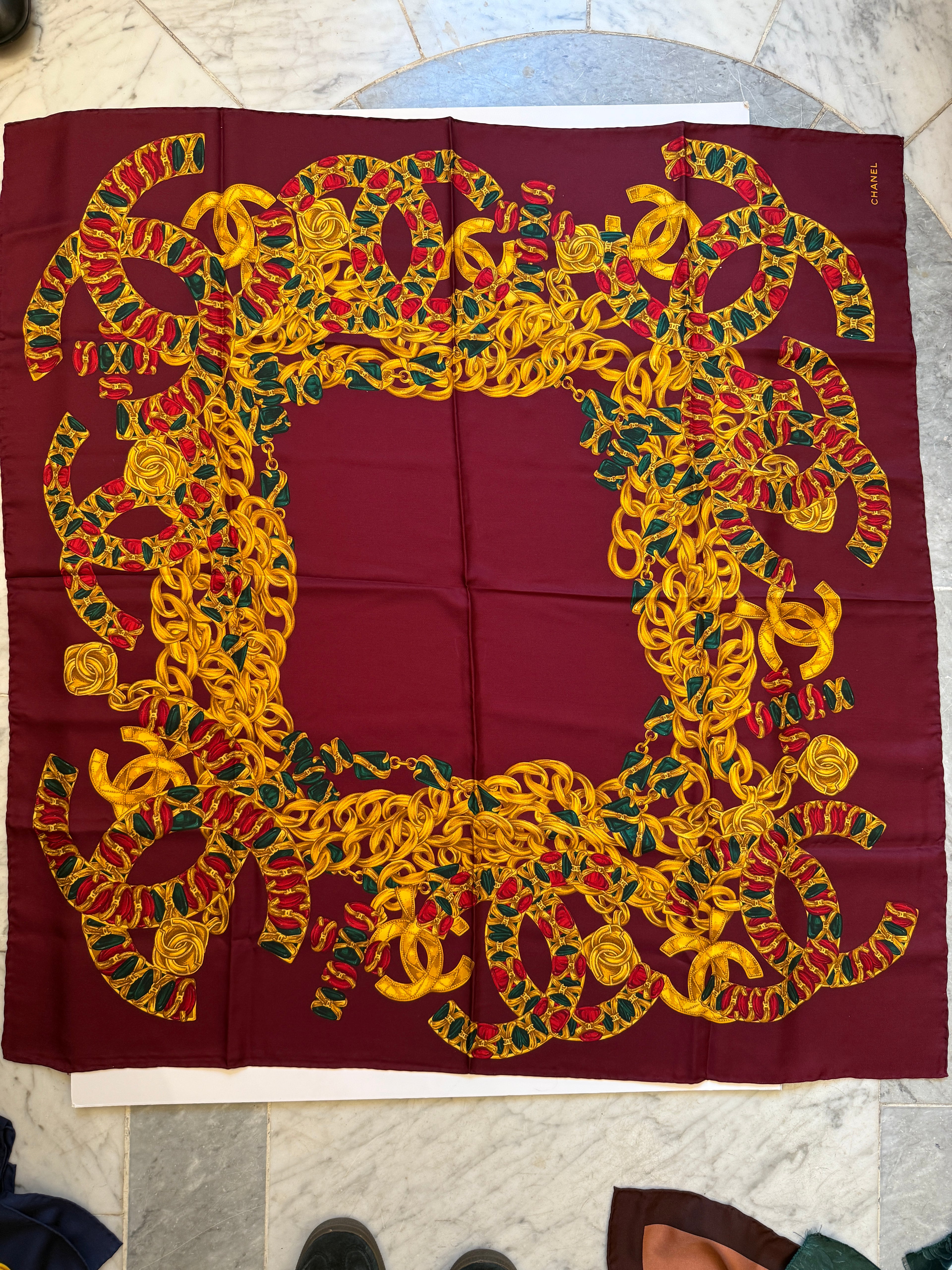 Chanel Silke Tørklæde