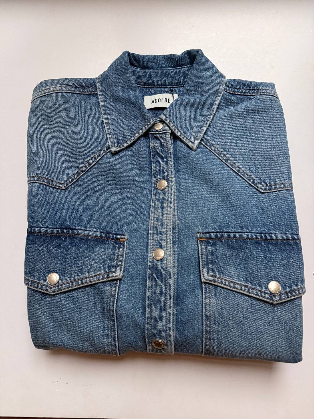 AGOLDE Lotta Denim Shirt / Skjorte
