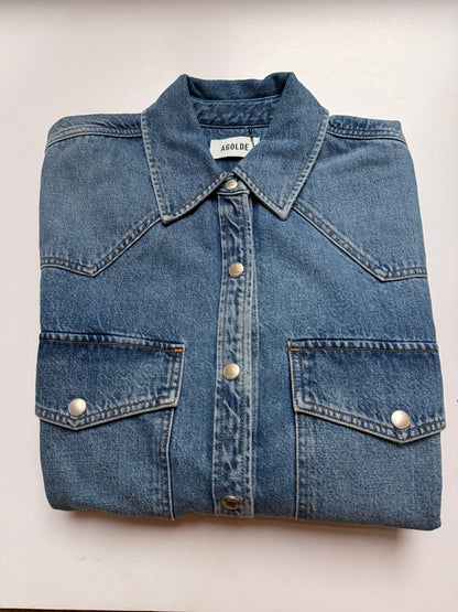 AGOLDE Lotta Denim Shirt / Skjorte