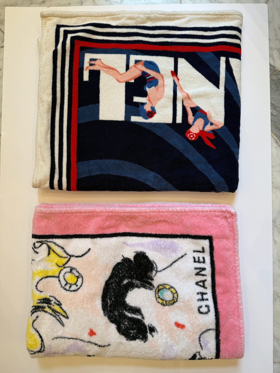 Chanel Vintage Beach Towel